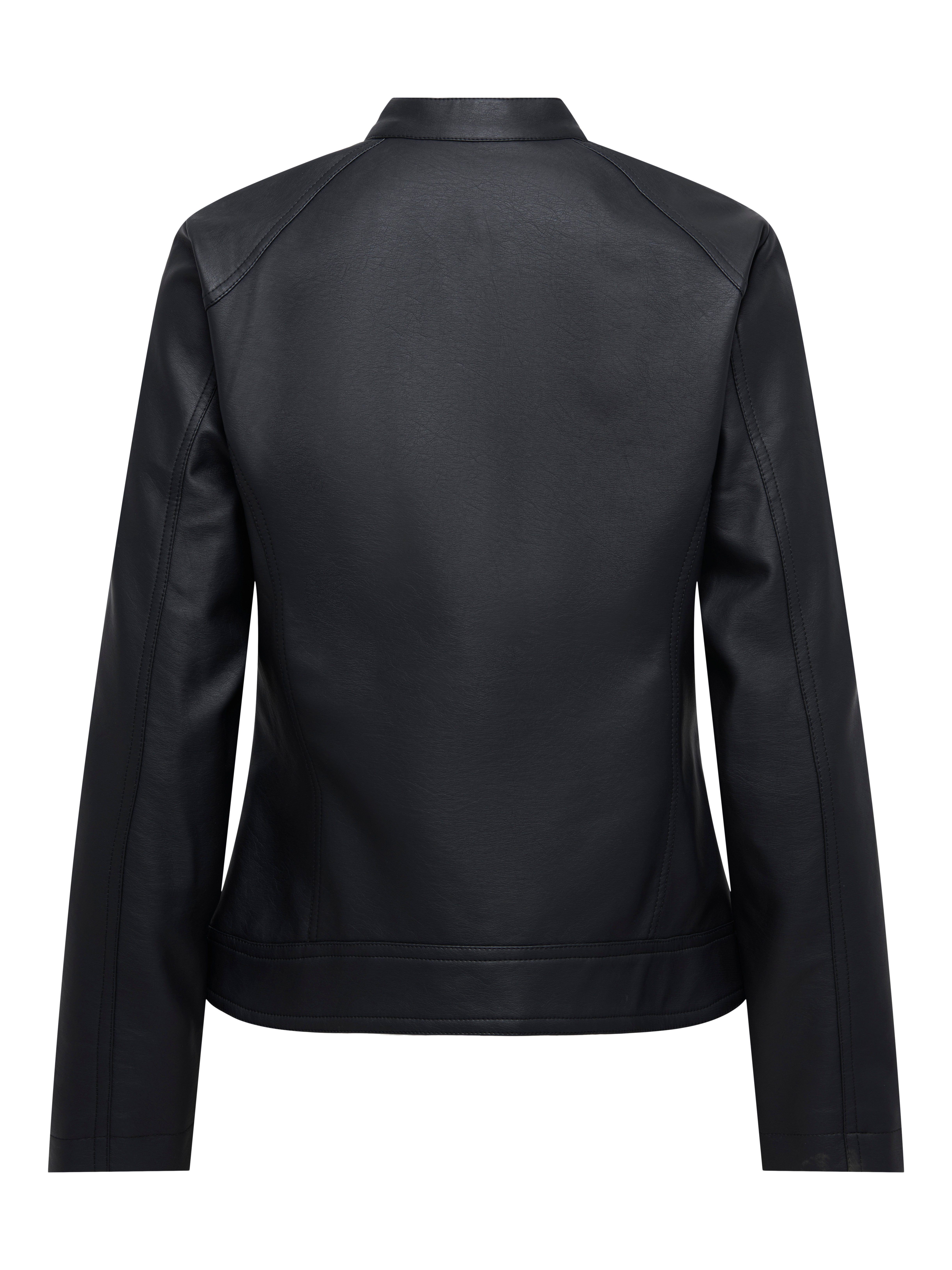 Only Imitatieleren jack ONLSABINE FAUX LEATHER JACKET OTW