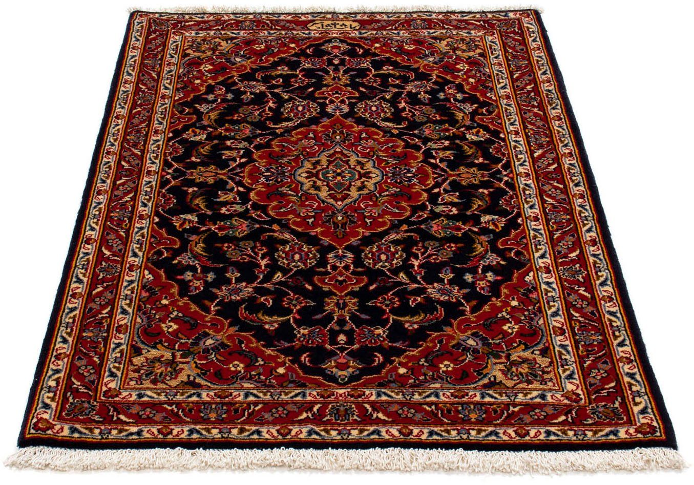 morgenland Wollen kleed Keshan medaillon 113 x 78 cm Handgeknoopt