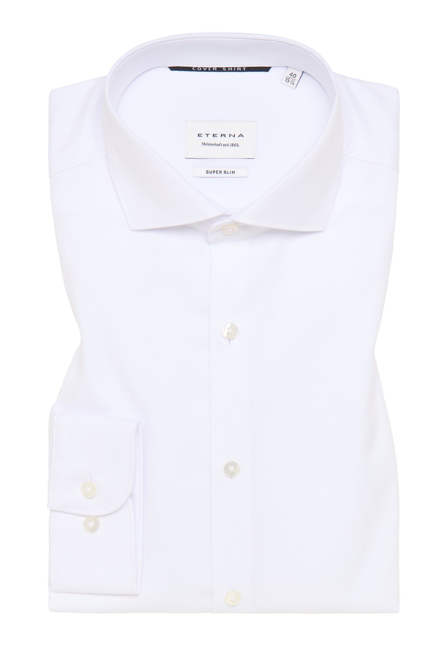 Eterna Overhemd met lange mouwen SUPER SLIM NON IRON (strijkvrij)