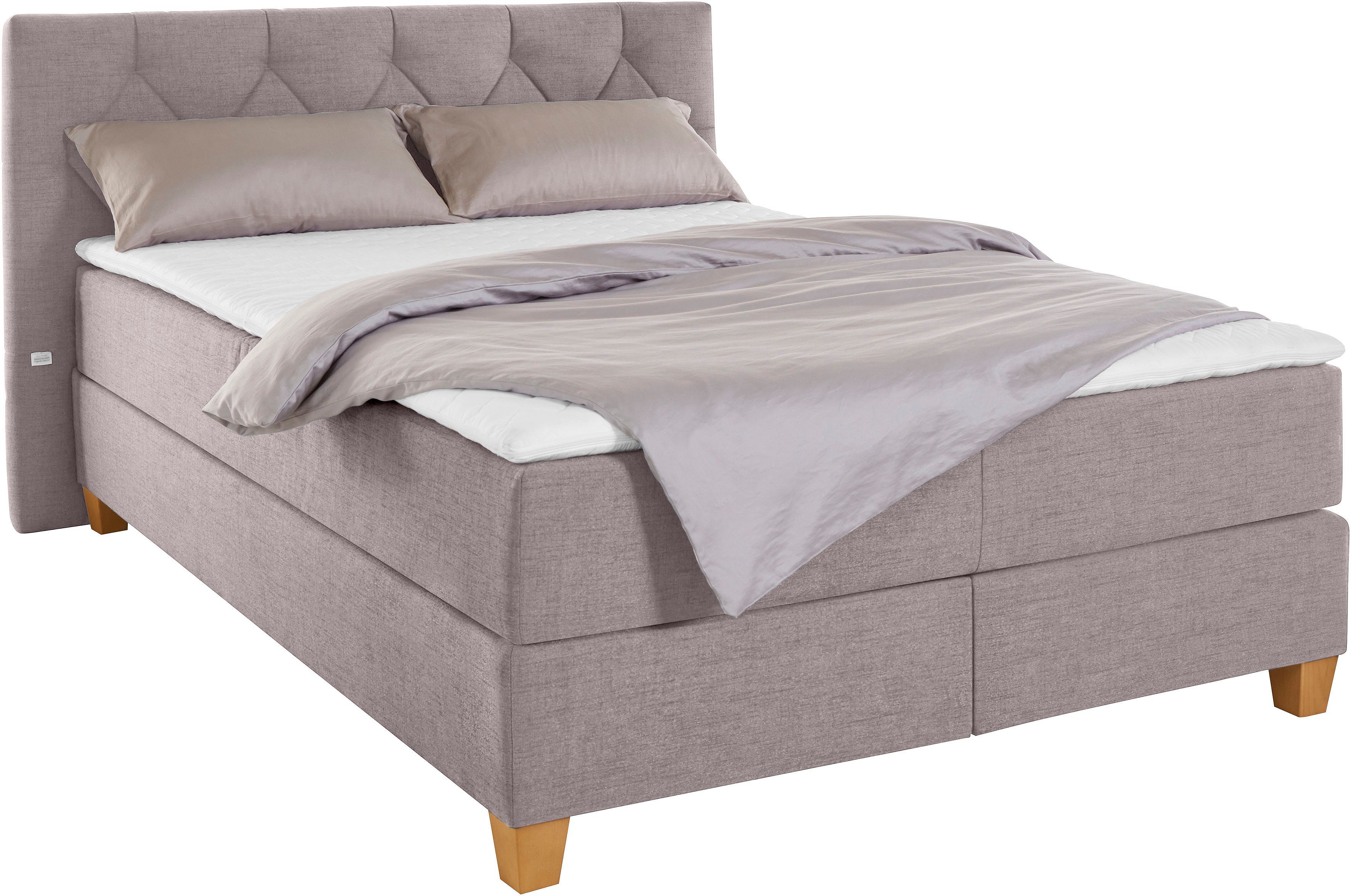 Guido Maria Kretschmer Home&Living Boxspring Harmones in 3 breedten, hardheid ook gemengd met elk 1 matras in h2 en h3