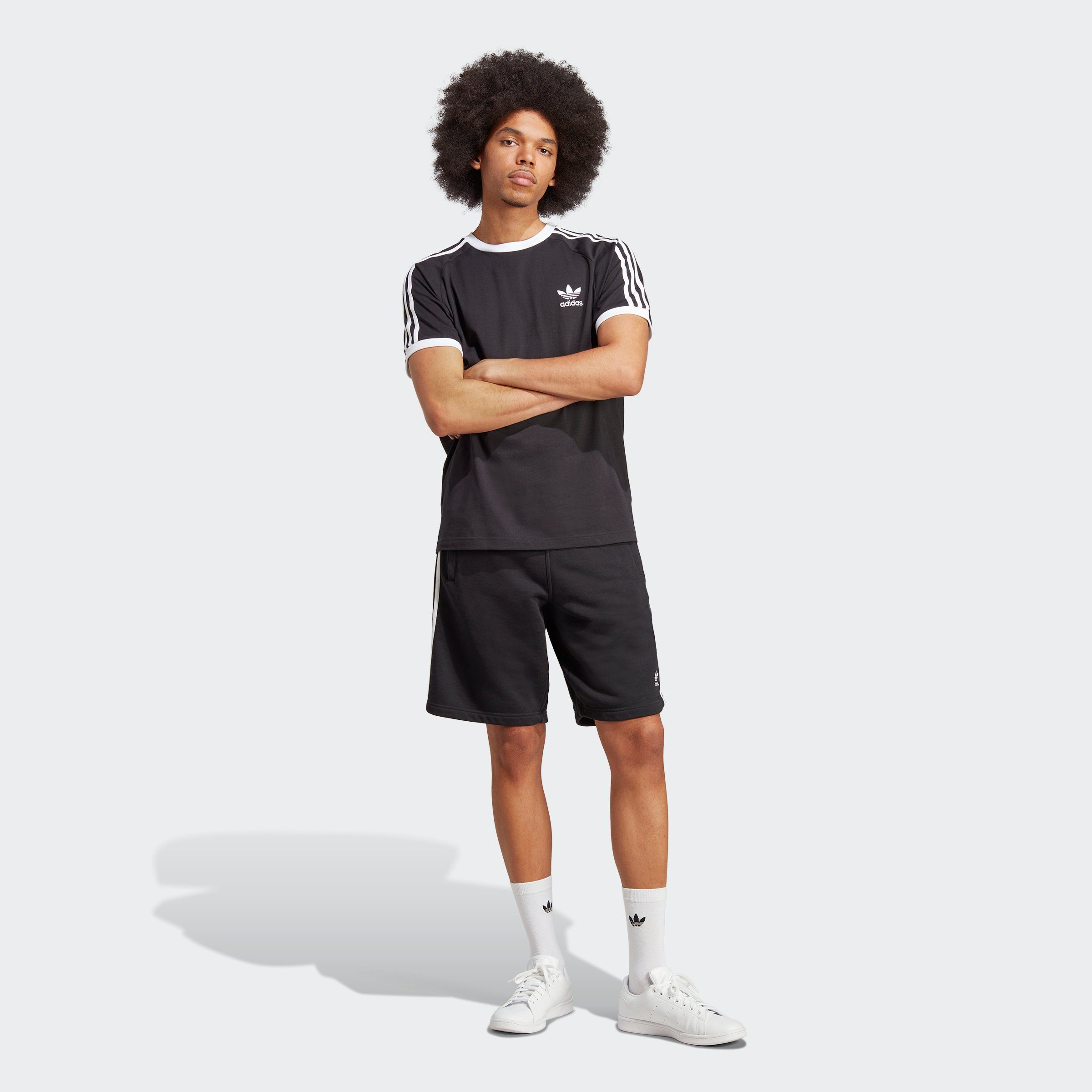 adidas Originals T-shirt 3-STRIPES TEE drie-strepen t-shirt