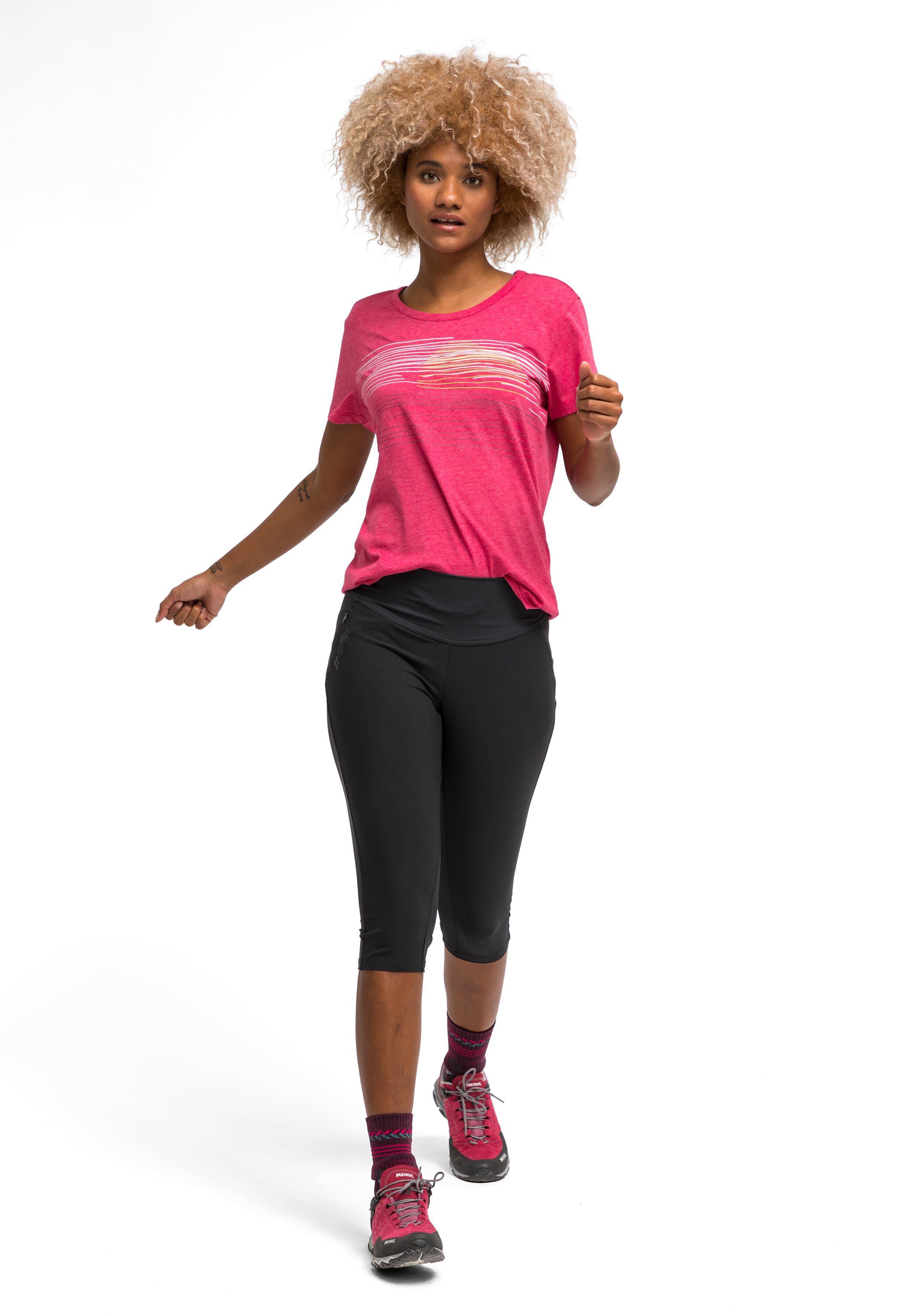Maier Sports Capribroek Ophit Capri 2.0 Prettige outdoortights in caprilengte