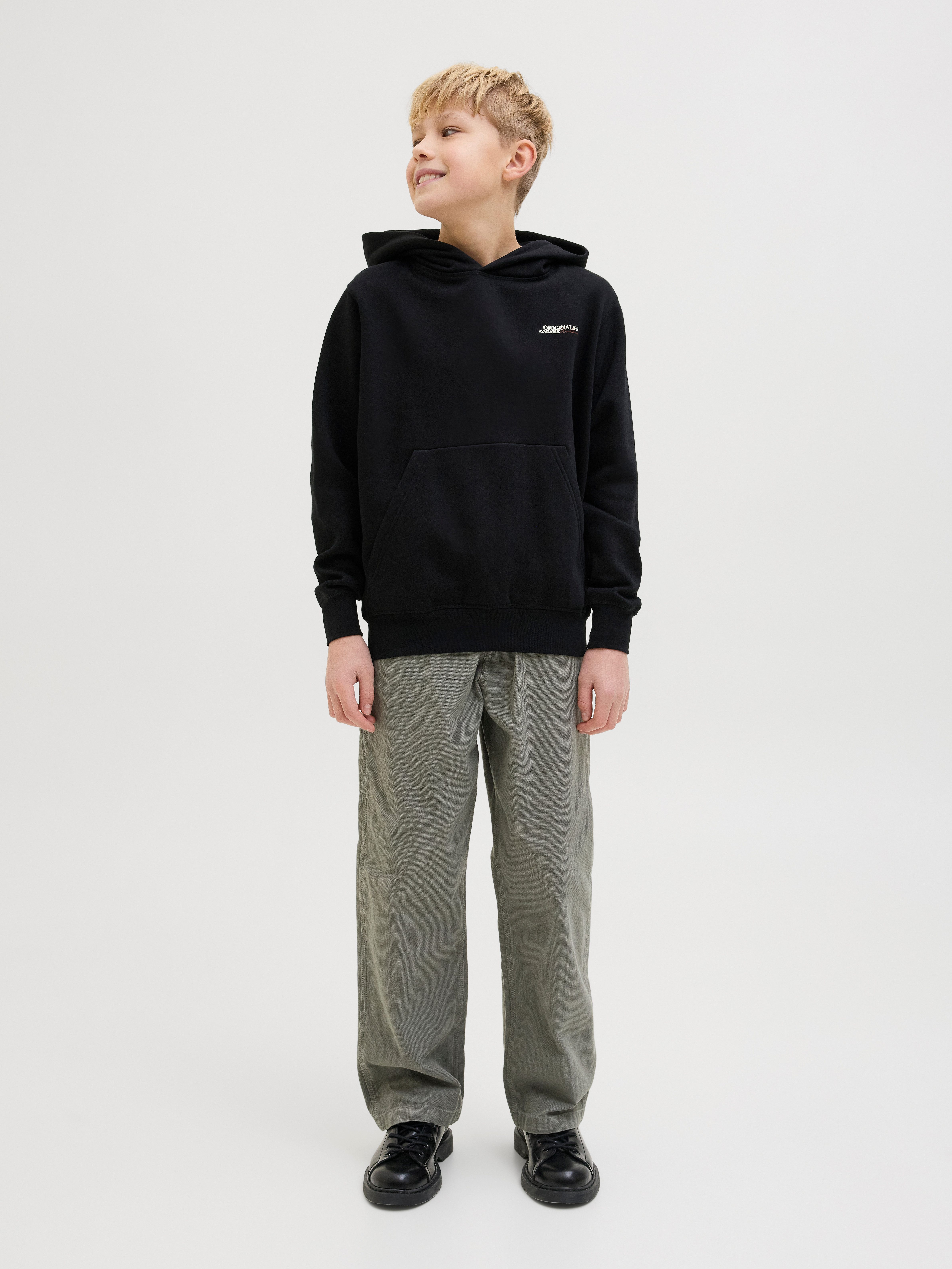 Jack & Jones Junior Hoodie JORISLINGTON BACK SWEAT HOOD SN JNR