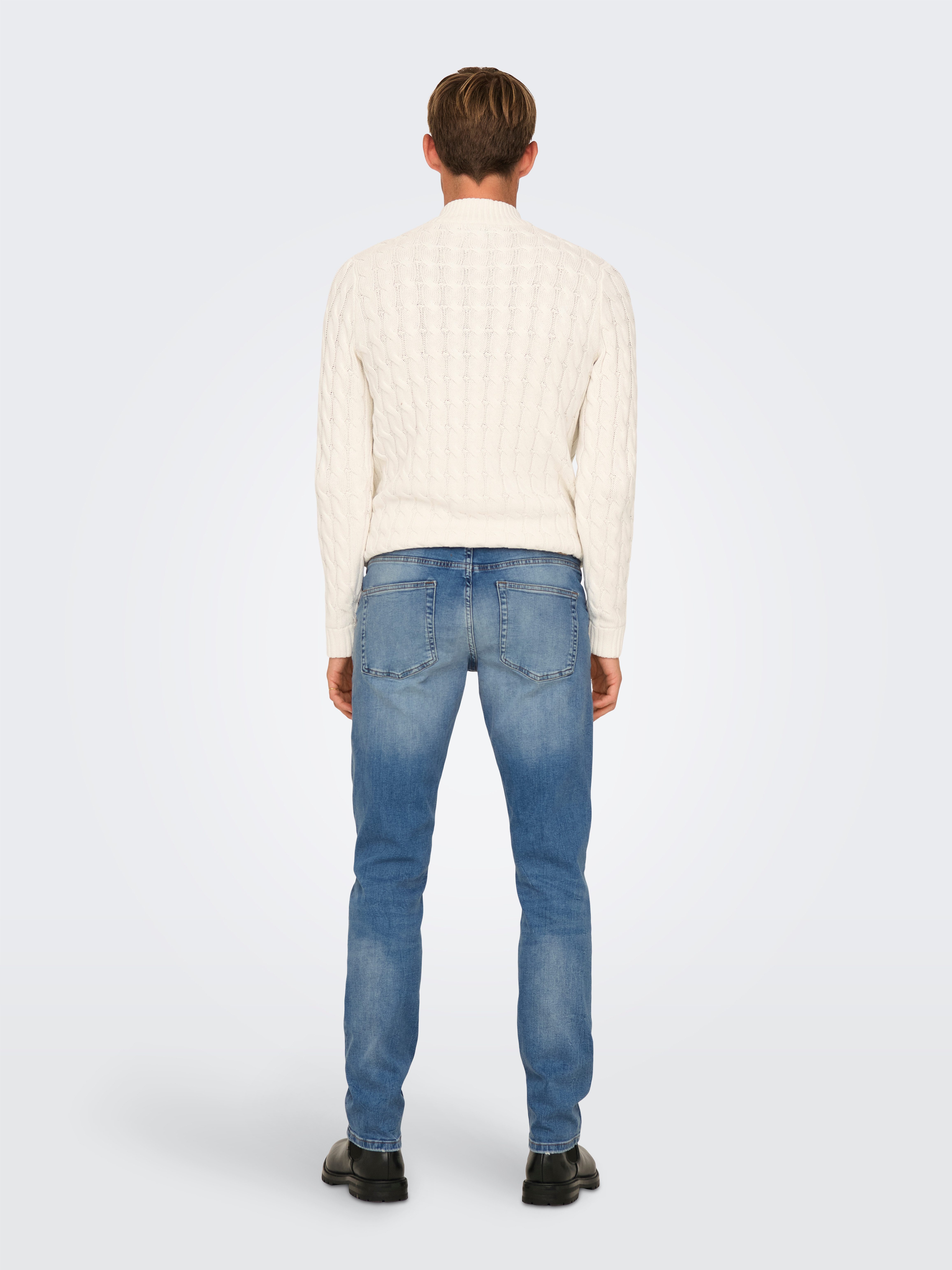 ONLY & SONS Regular fit jeans ONSWEFT REGULAR MAT DNM NOOS