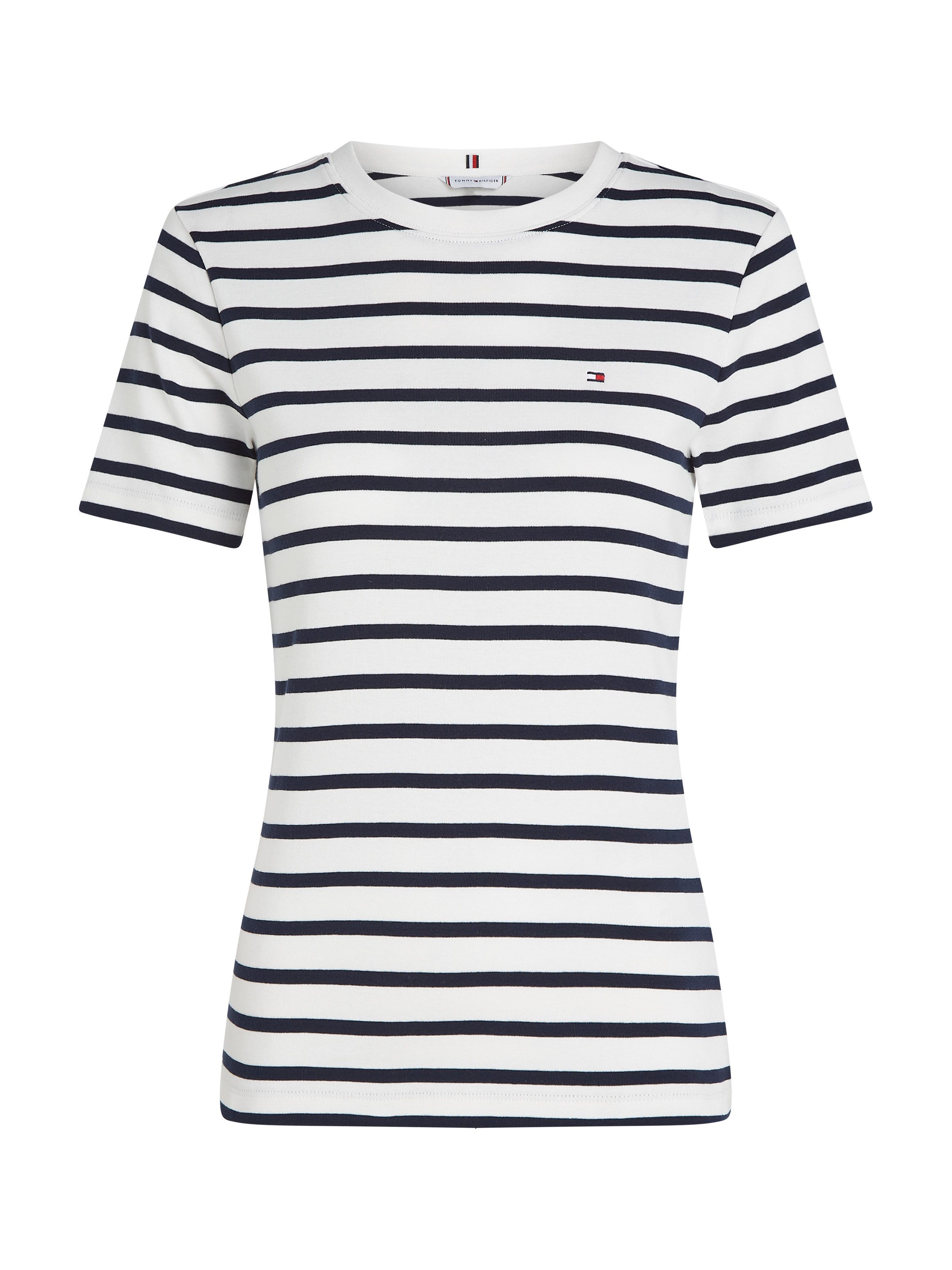 Tommy Hilfiger T-shirt SLIM CODY C-NK SS met geborduurd logo