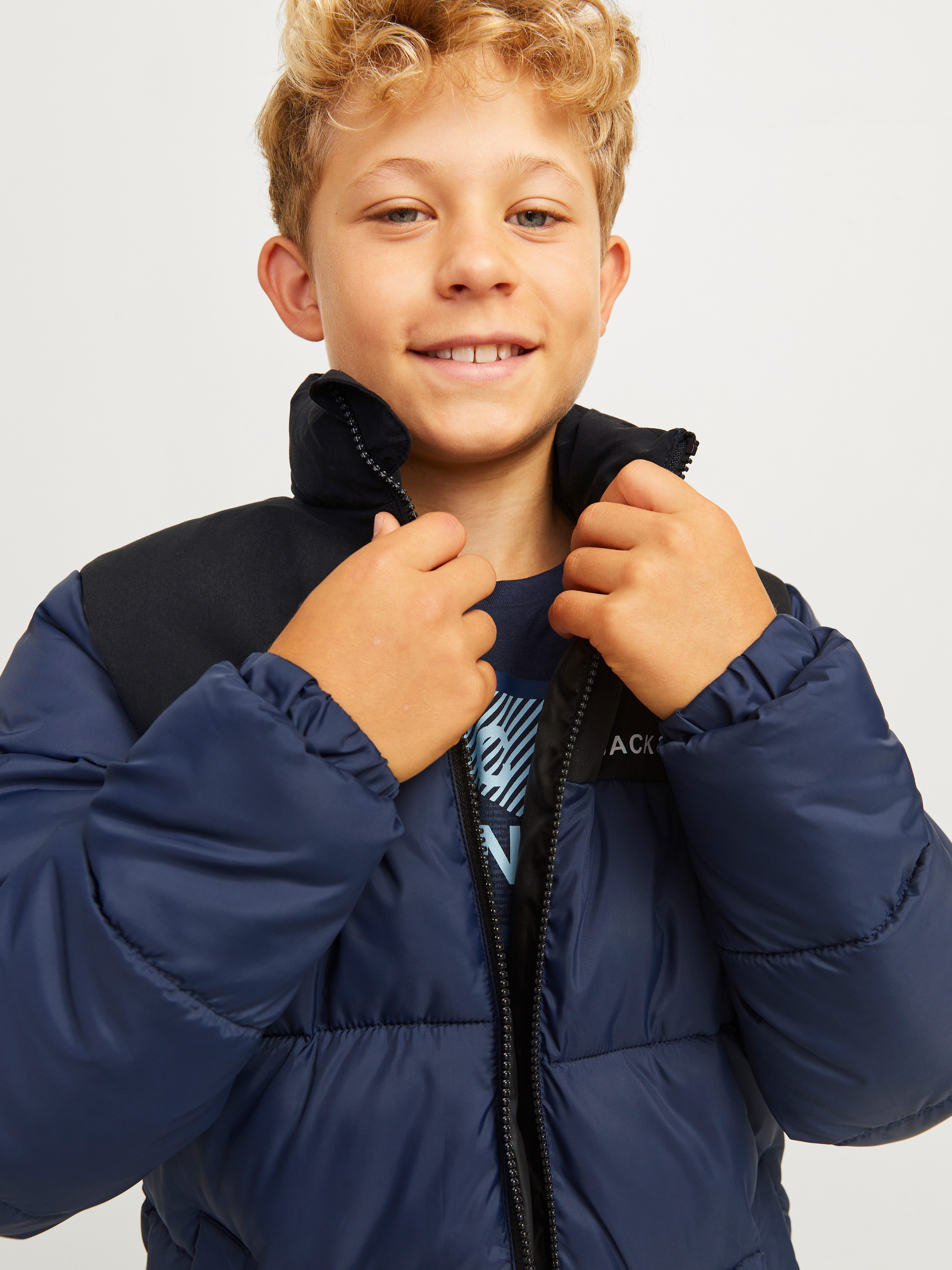 Jack & Jones Junior Outdoorjack JJMOON STAND COLLAR PUFFER JNR