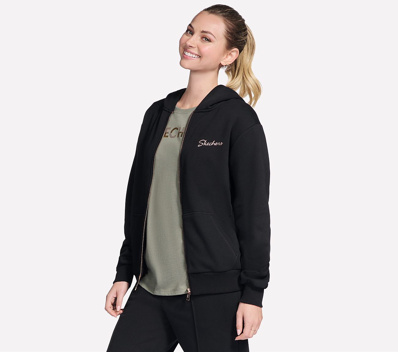 Skechers Trainingsjack SKECH-SWEATS SIGNATURE FZ HOODIE