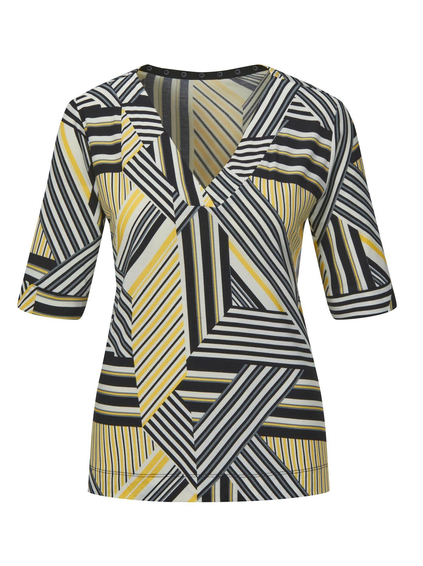 CREATION L PREMIUM Shirt met print Lyocell-shirt (1-delig)