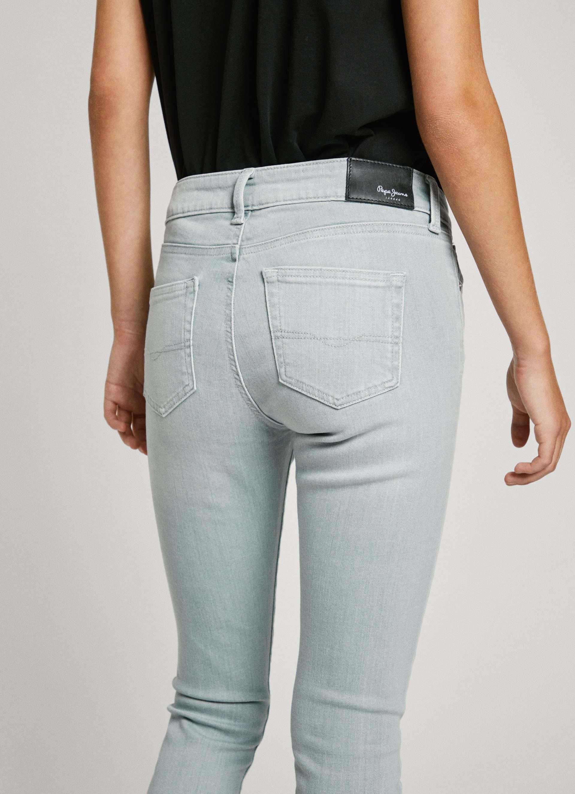 Pepe Jeans Skinny fit jeans SKINNY JEANS LW in verschillende wassingen