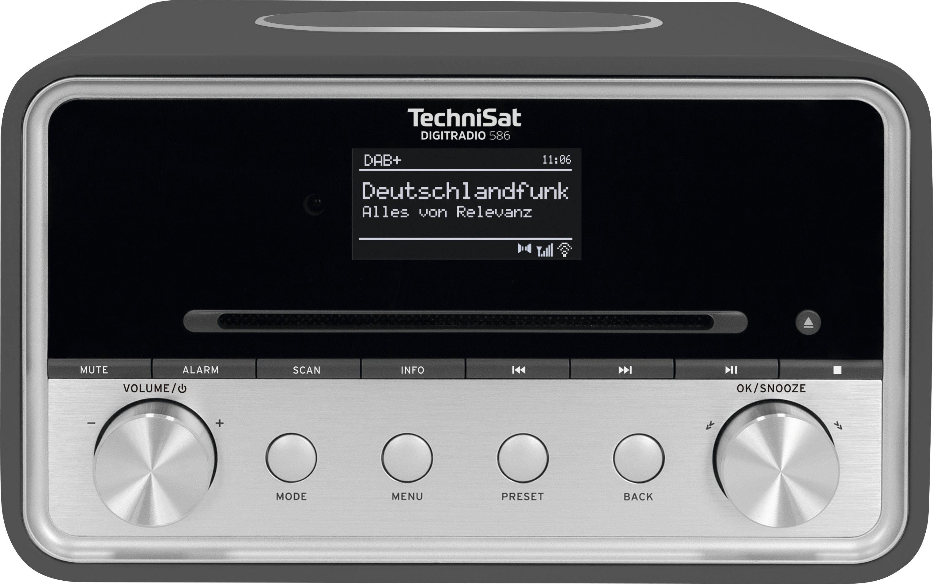 TechniSat Digitradio 586 DAB radio Antraciet