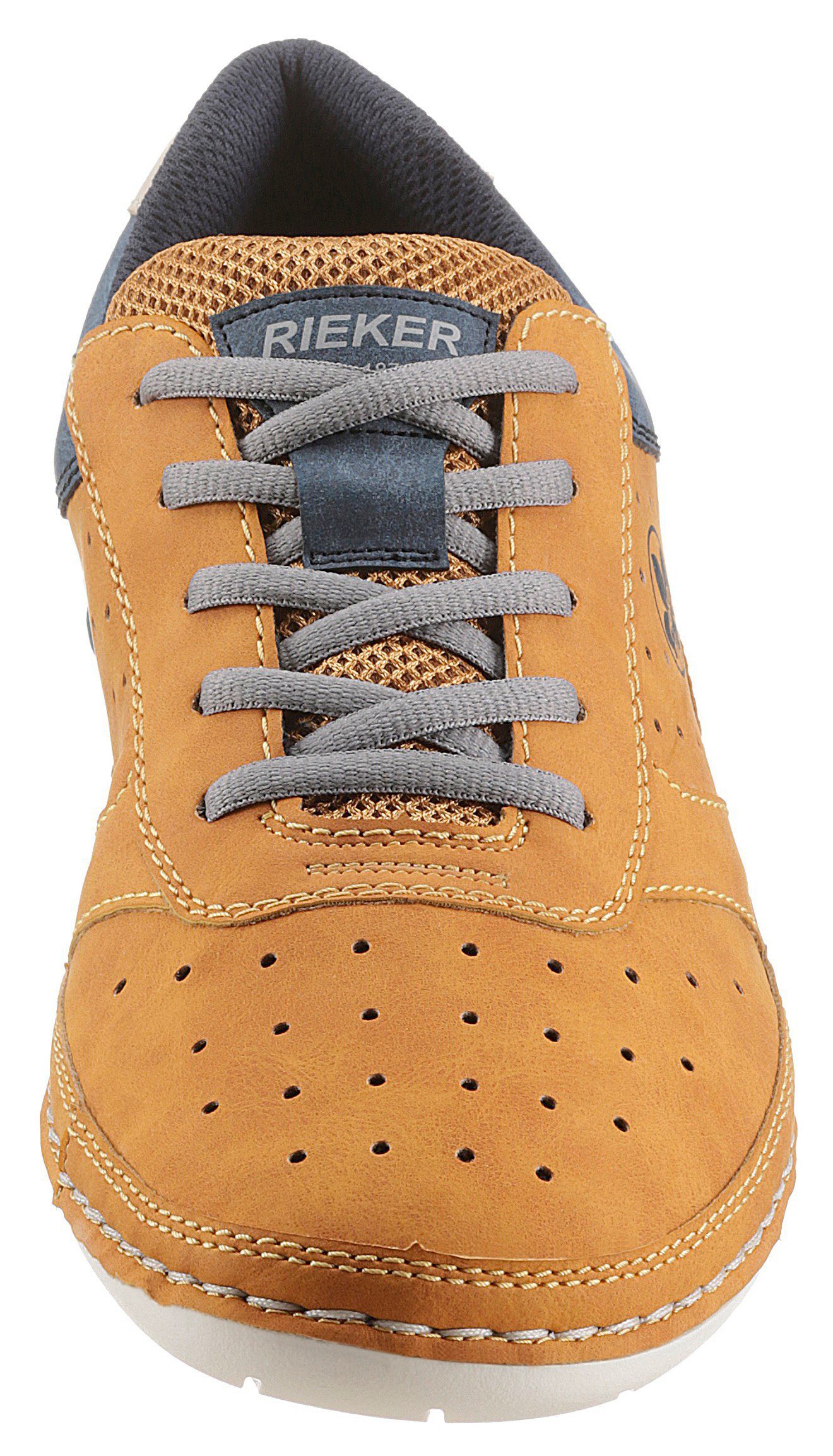 Rieker Sneakers , veterschoen, lage schoen, vrijetijdsschoen met memosoft binnenzool