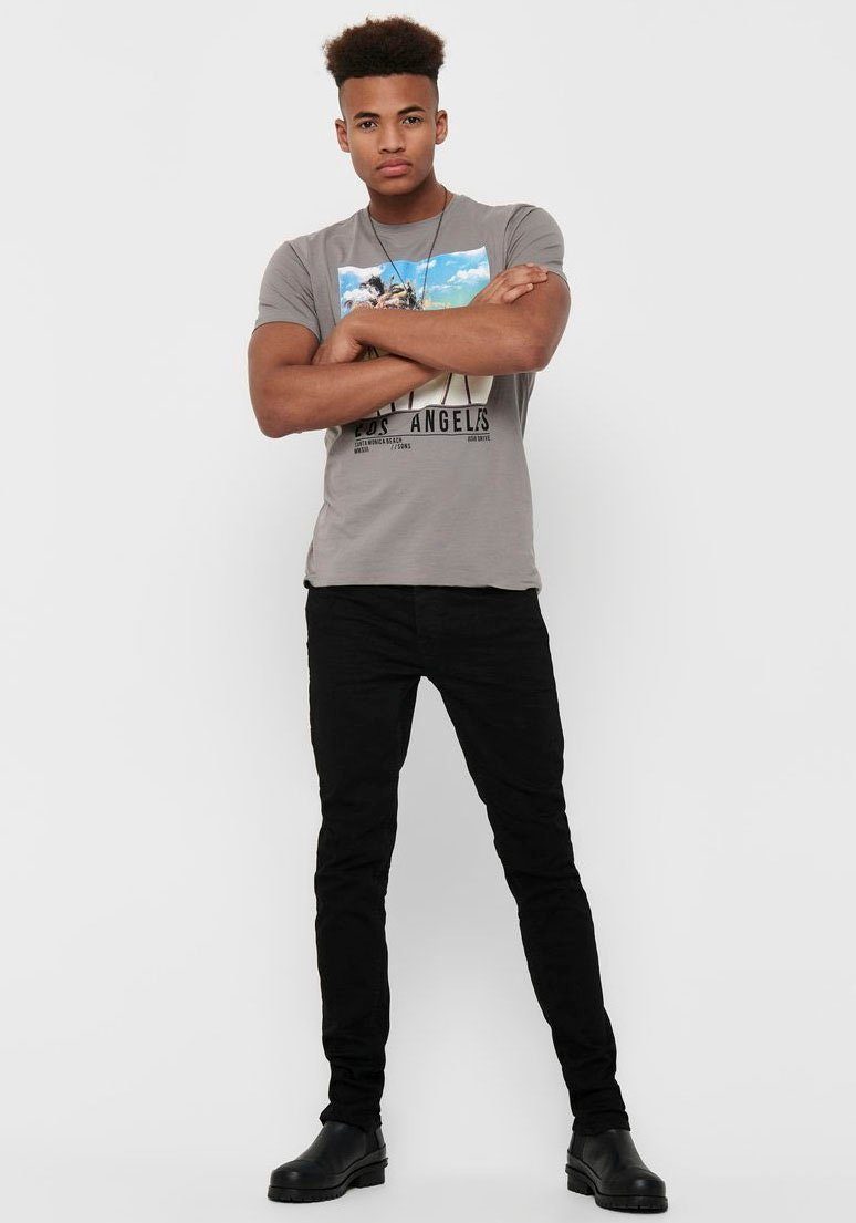 ONLY & SONS Slim fit jeans ONSLOOM SLIM LBD 8263 AZG DNM NOOS