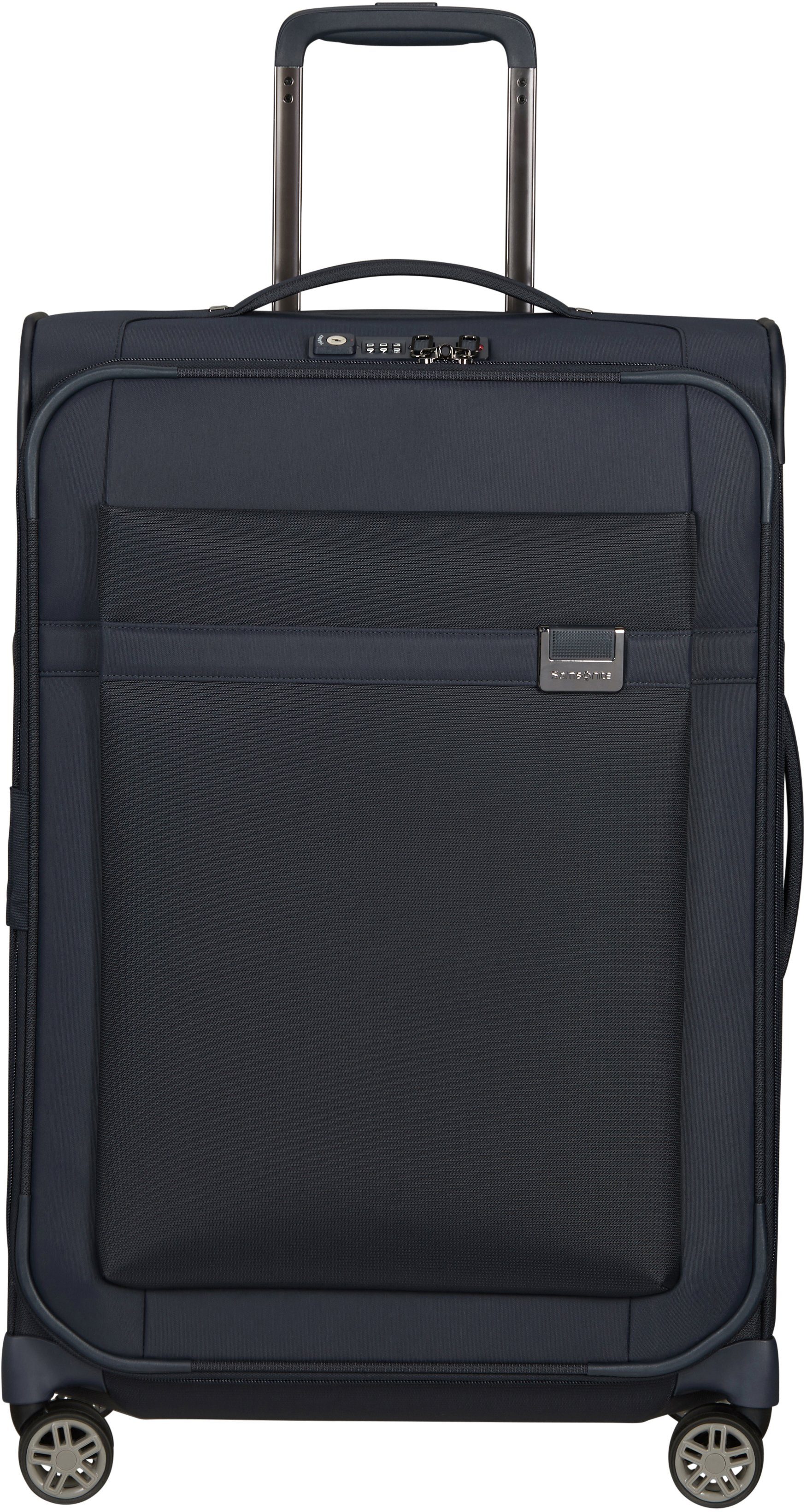 Samsonite Zachte bagage trolley Zachte schaal koffer grote koffer reiskoffer met volumevergroting unisex koffers & reistassen maat - blauw