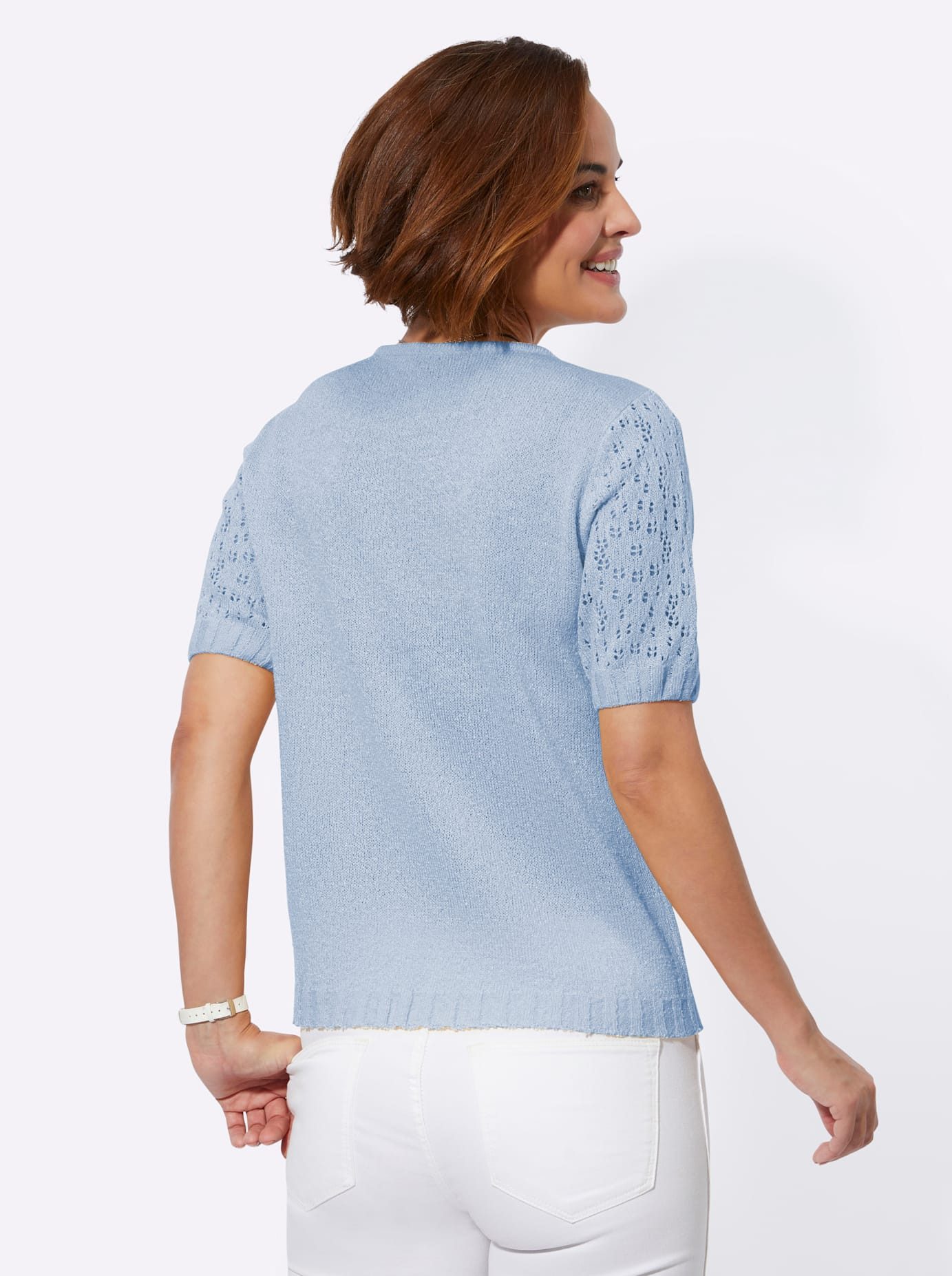 Classic Basics Trui met ronde hals Trui