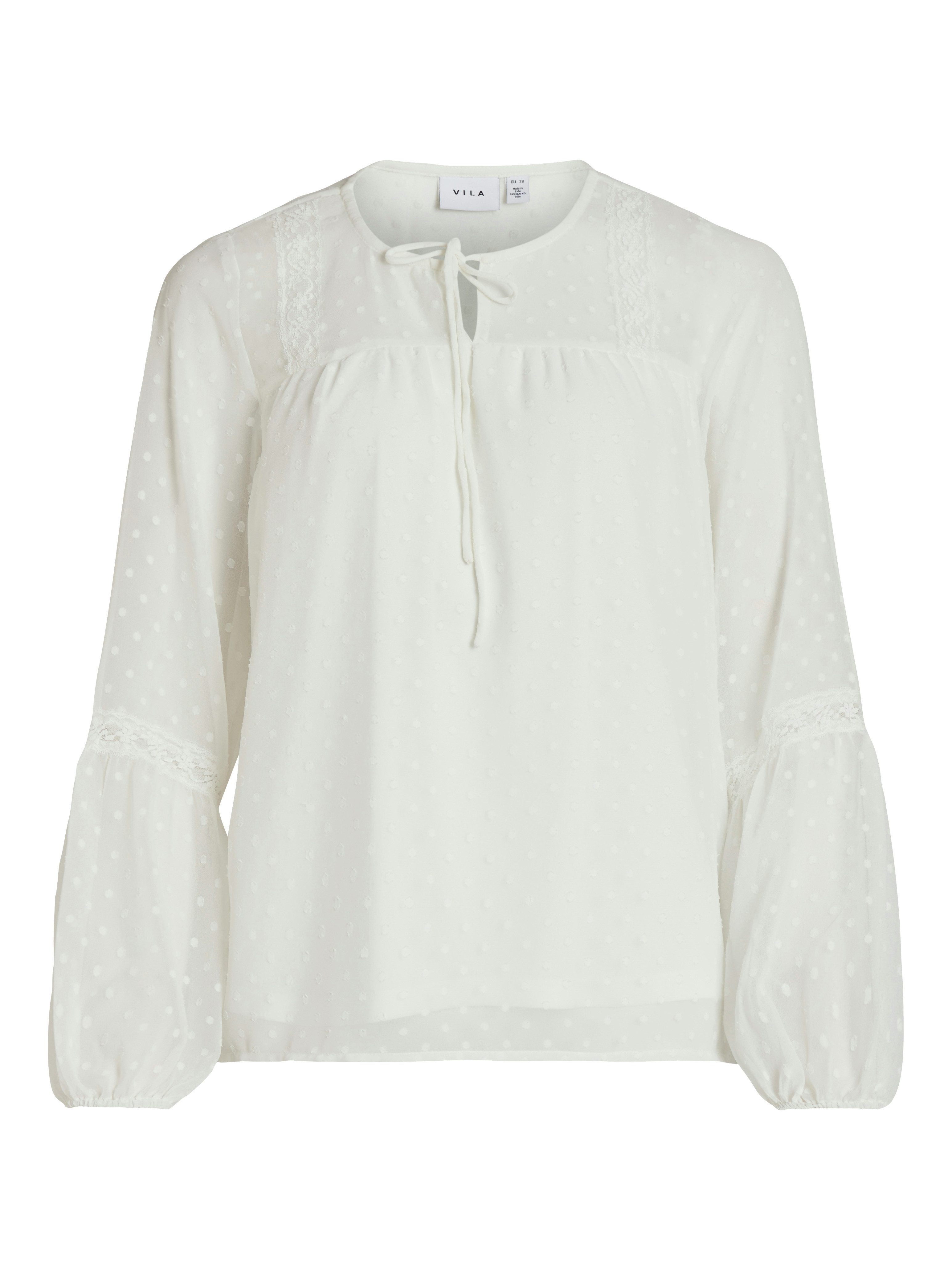 Vila Shirt VIEDEE L/S TOP - NOOS