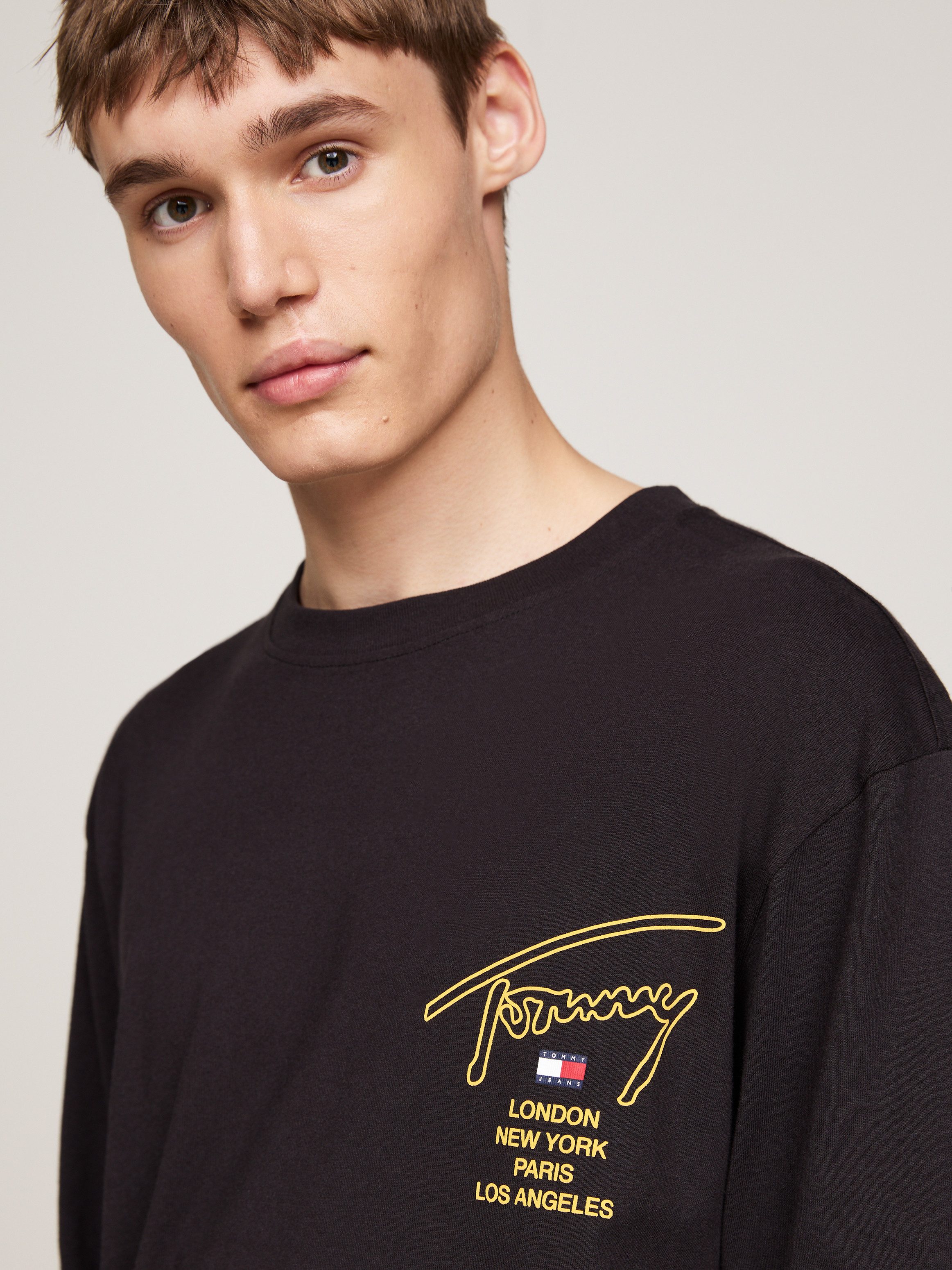 TOMMY JEANS Longsleeve TJM REG SIG TWIST LS TEE