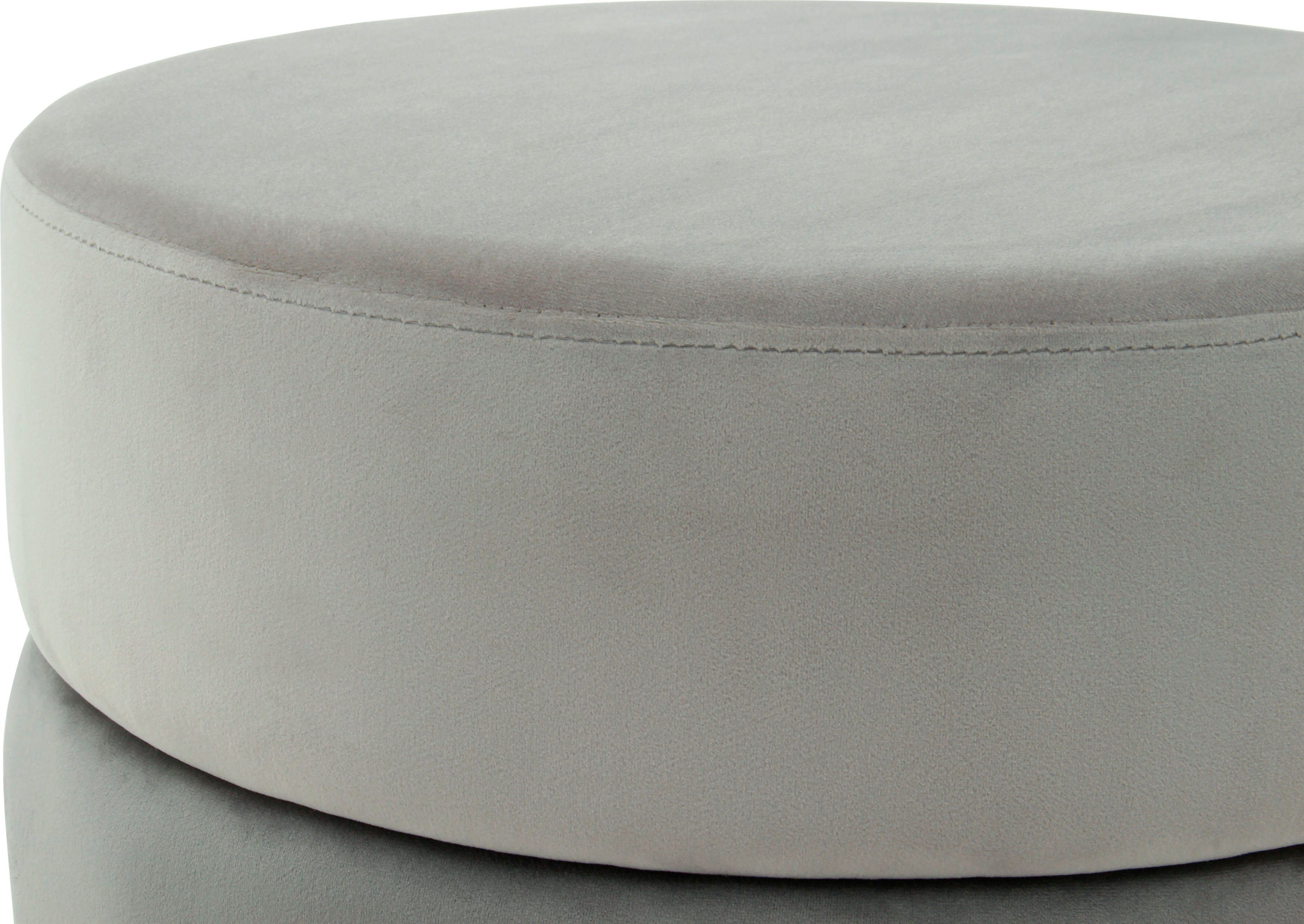Kayoom Zithocker Kruk Matilda 125, comfortabele ronde vorm, gezellige designkruk (1 stuk)