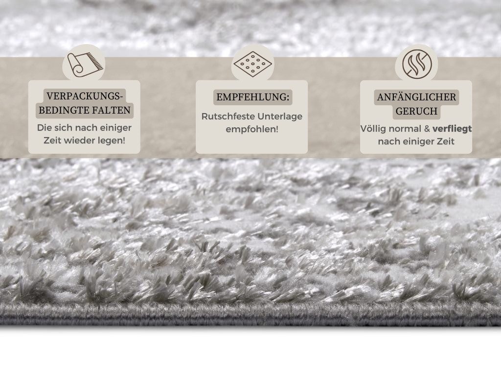 HANSE Home Vloerkleed Retro slijtvast, onderhoudsvriendelijk, robuust, glanzend