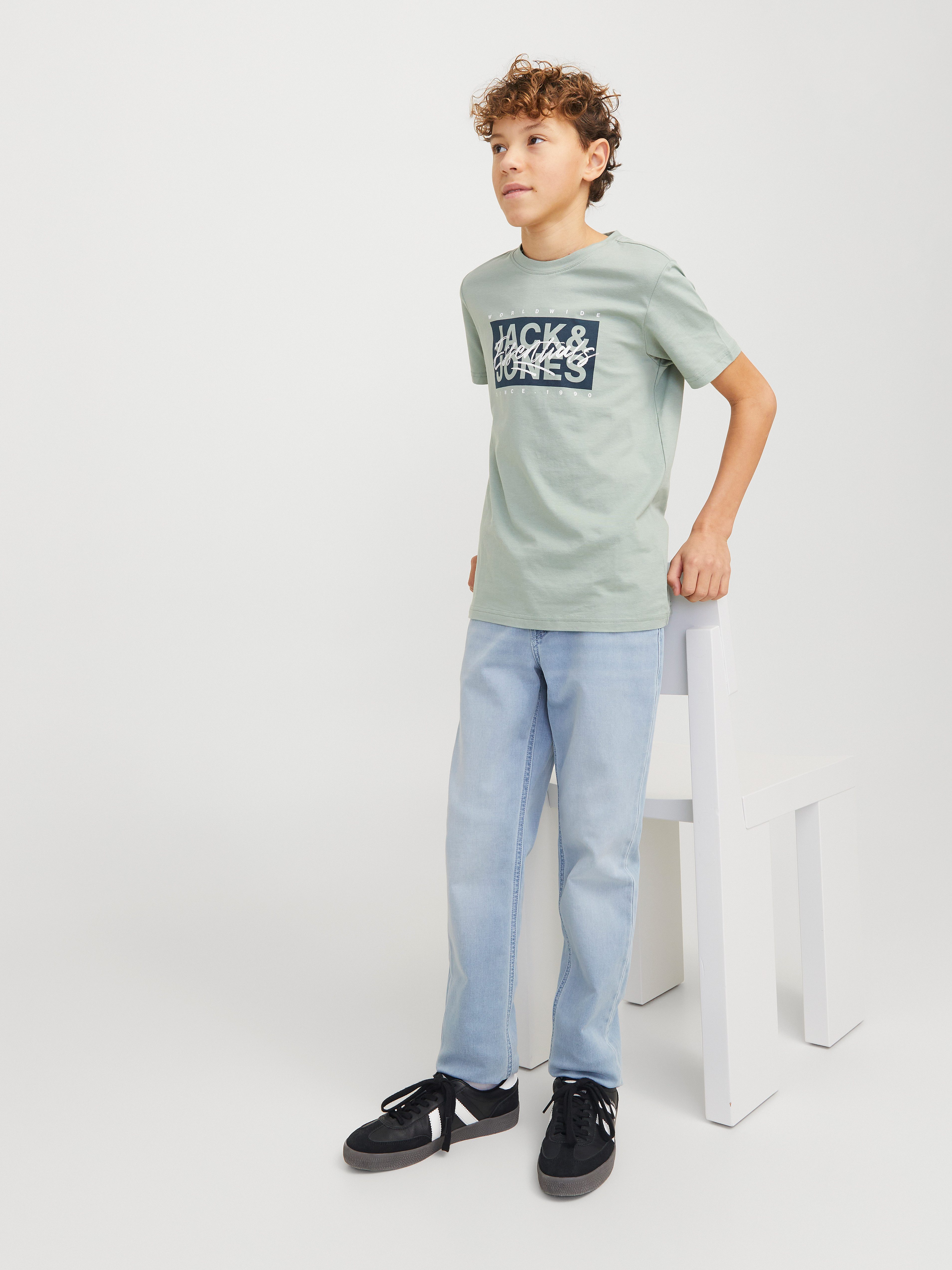 Jack & Jones Junior Slim fit jeans JJIGLENN JJORIGINAL GE 118 I.K SN JNR