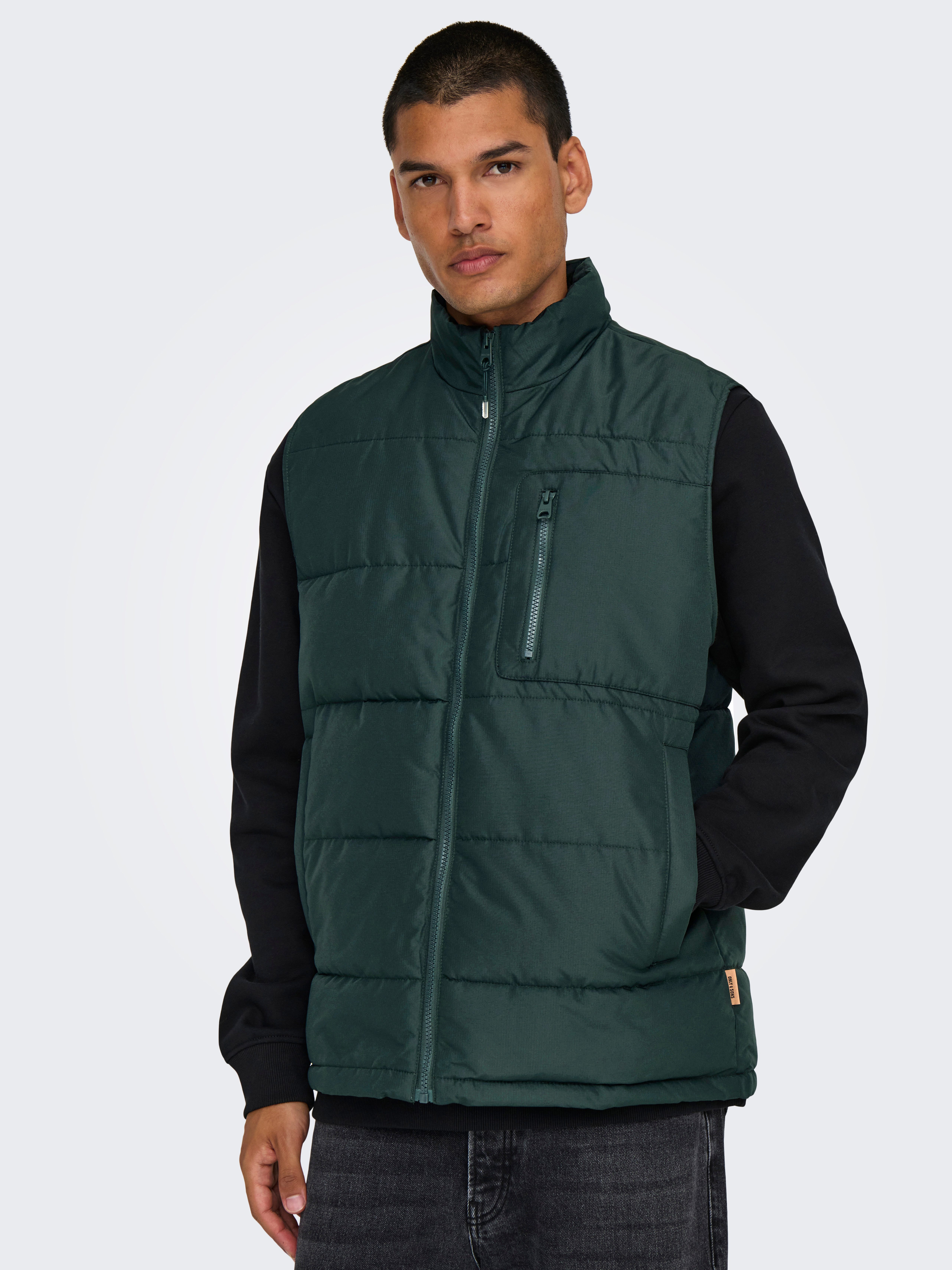 ONLY & SONS Bodywarmer ONSJAKE QUILTED VEST OTW