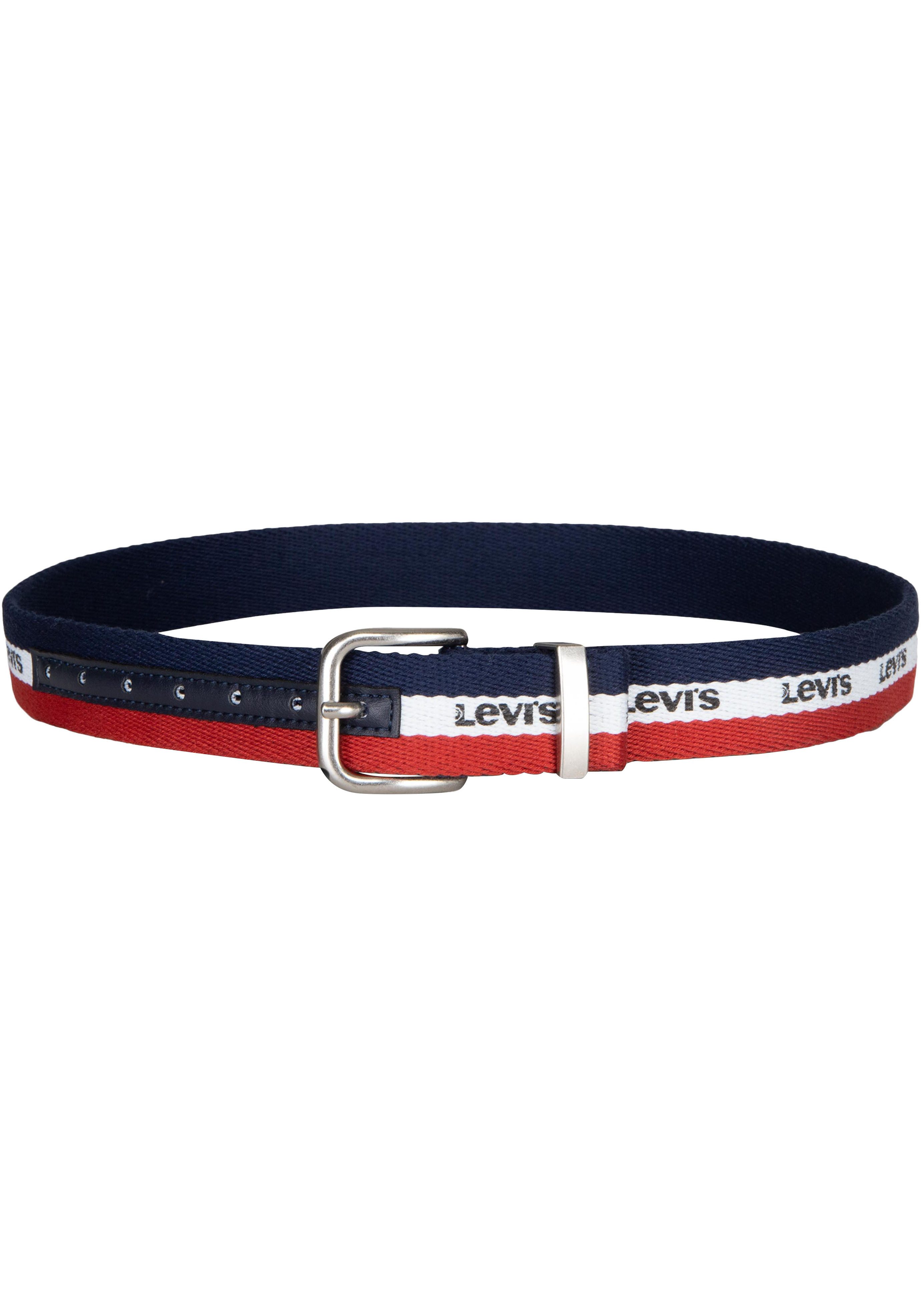 Levi's Kidswear Stoffen riem for boys heren riemen maat S (56/61) blauw
