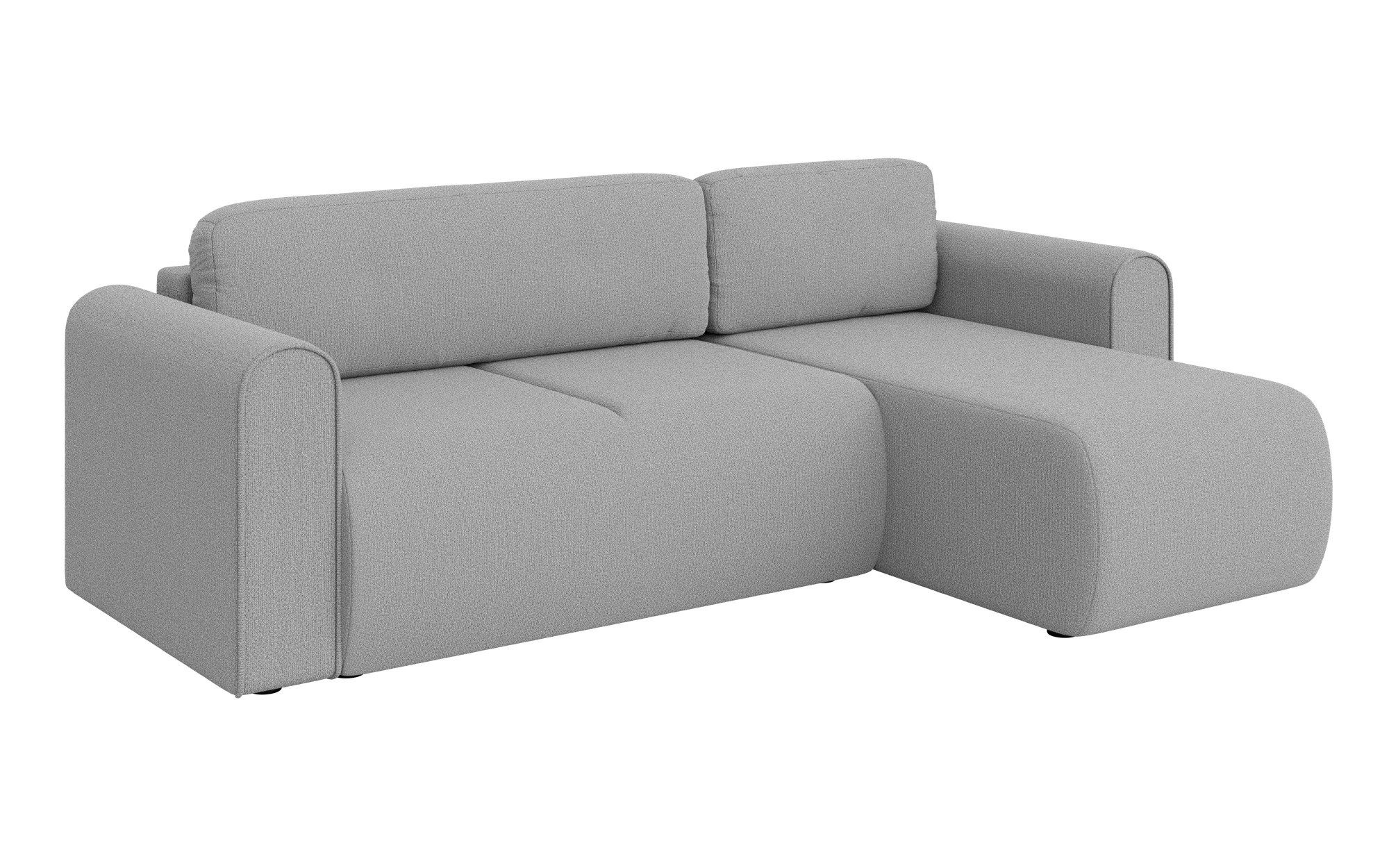INOSIGN Hoekbank Zacharia optioneel slaapbank met opbergruimte, B/D/H 250/166/86 cm L-vorm met golfondersteuning, recamière aan beide zijden te monteren