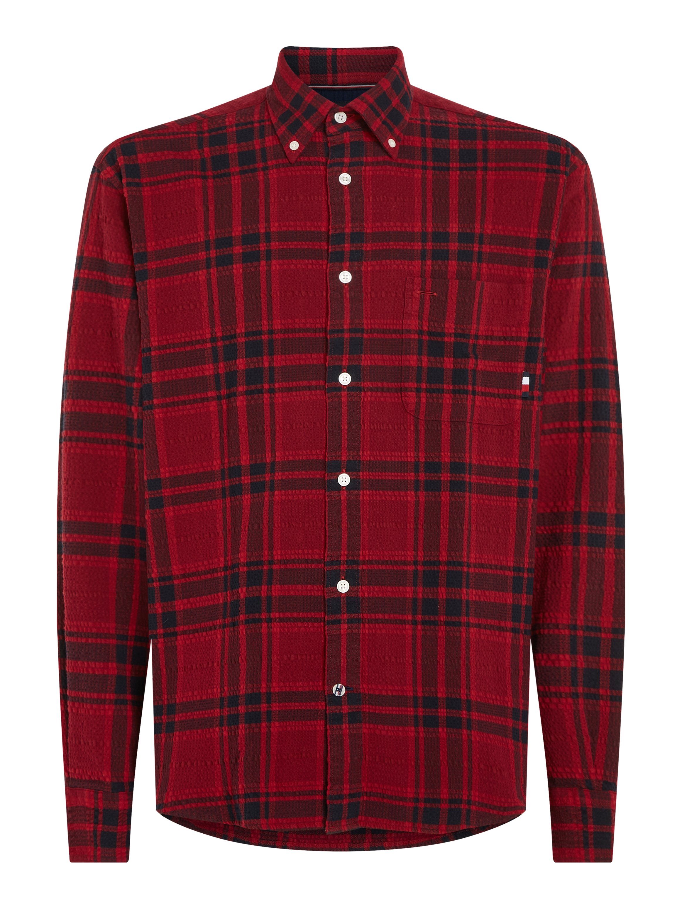 Tommy Hilfiger Overhemd met lange mouwen TONAL TARTAN SHIRT