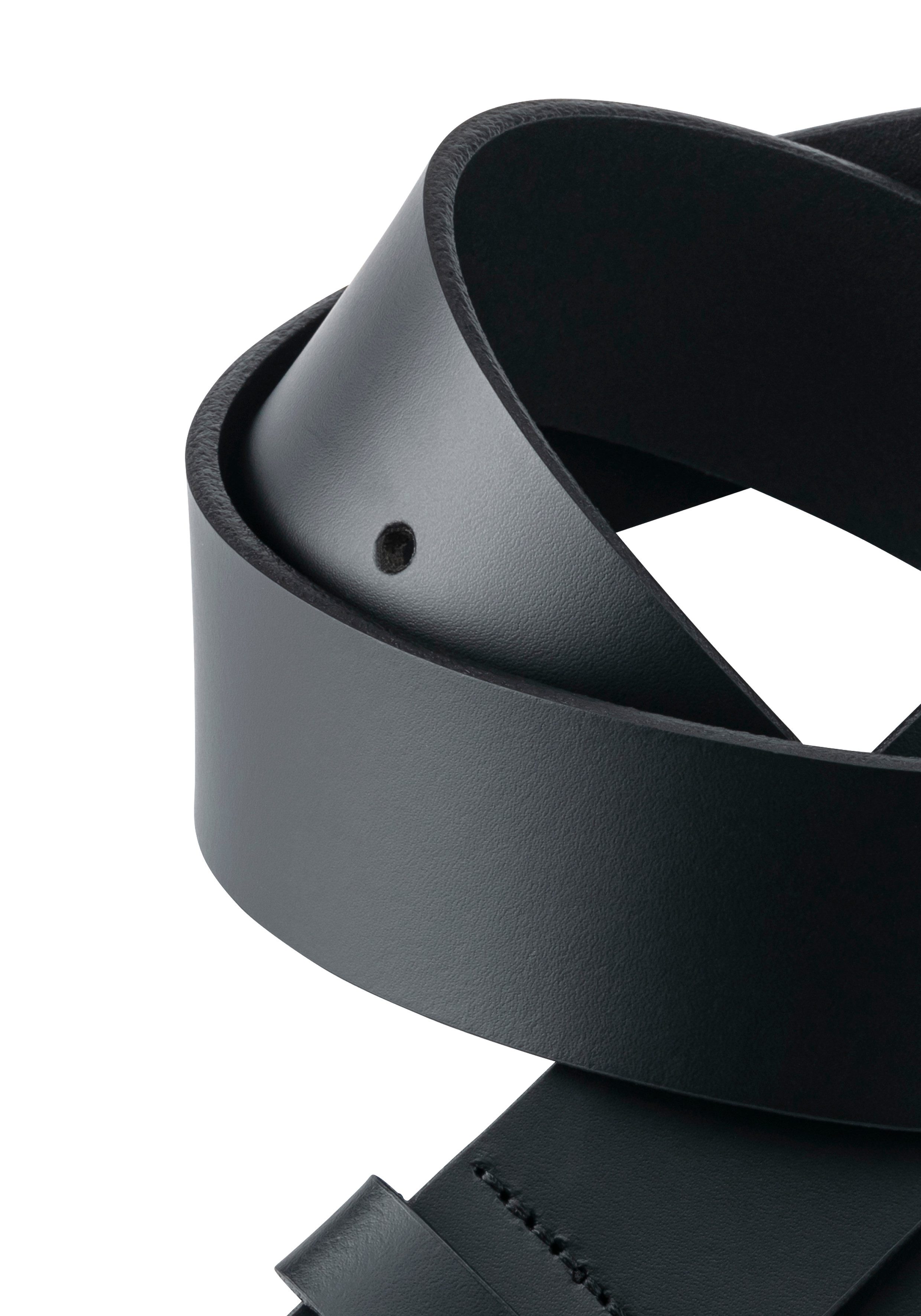 Boss Leren riem Jemio_Sz40 met boss-opdruk