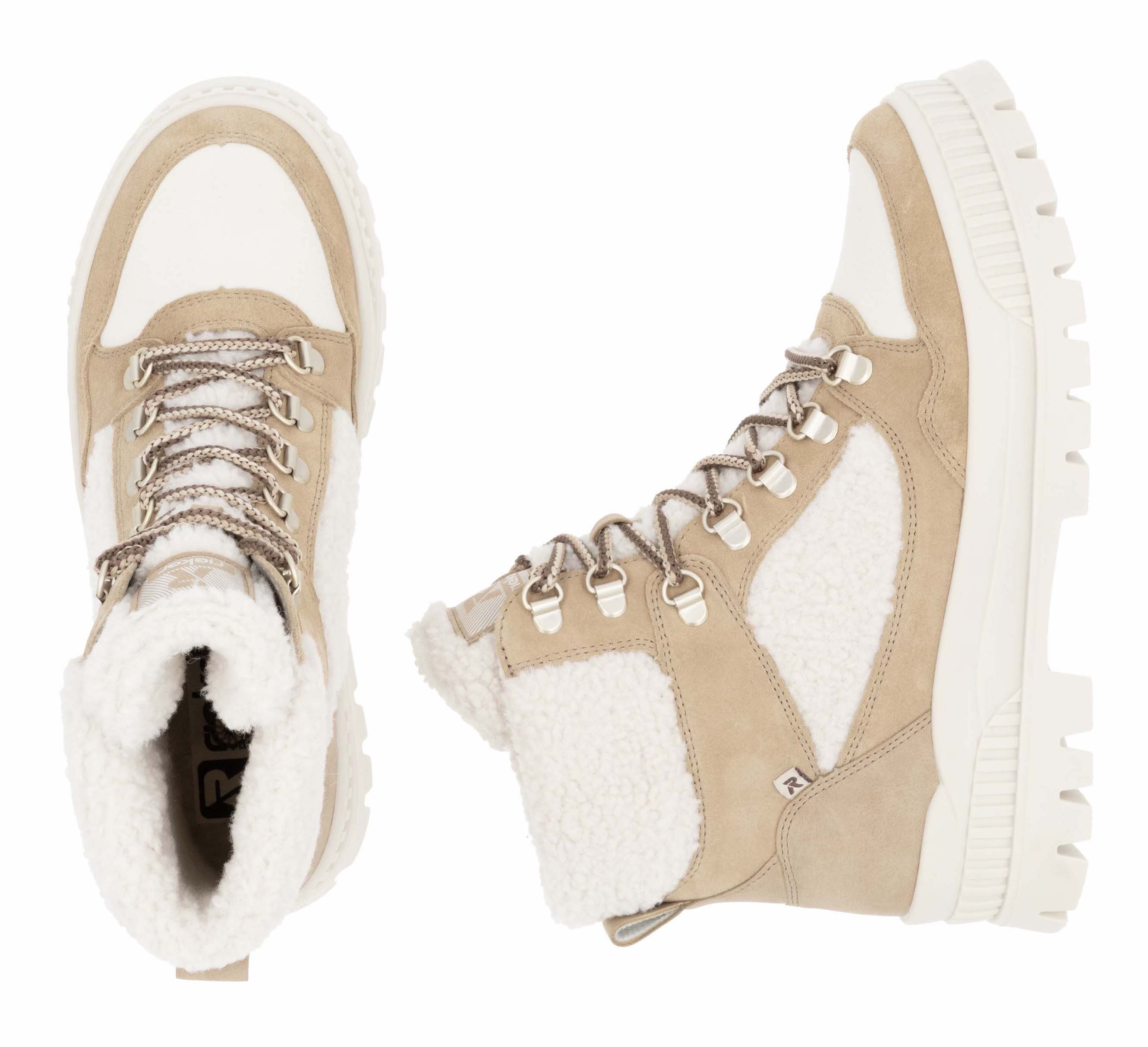 Rieker EVOLUTION Winterlaarzen , outdoorlaarzen, winterenkellaars met fiber grip-loopzool