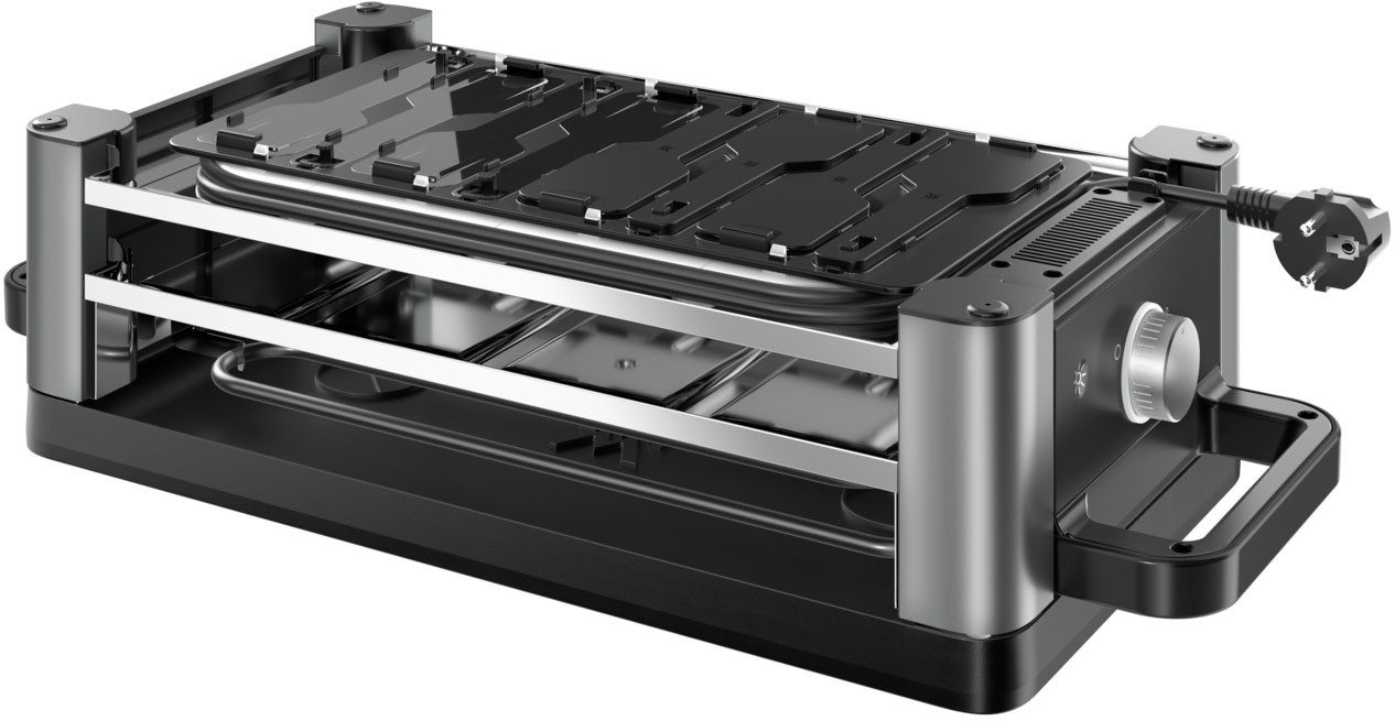 WMF Raclette Master, indirekte LED-Beleuchtung, Keramikbeschichtung