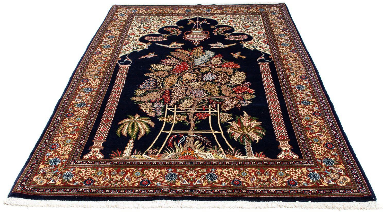 morgenland Wollen kleed Tabriz - 60 Raj medaillon 213 x 152 cm Uniek exemplaar met certificaat
