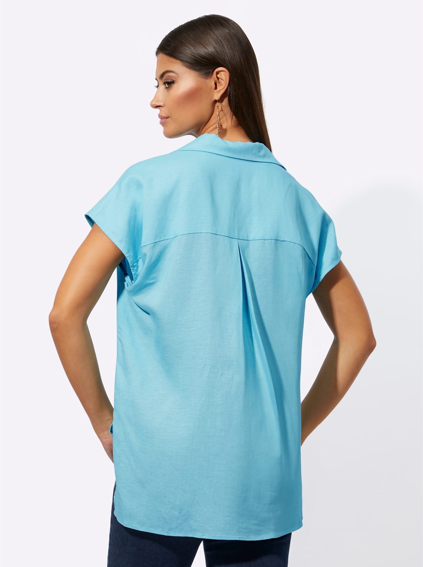 Creation L Blouse met korte mouwen