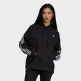 adidas originals sweatshirt adicolor classics oversize hoodie zwart
