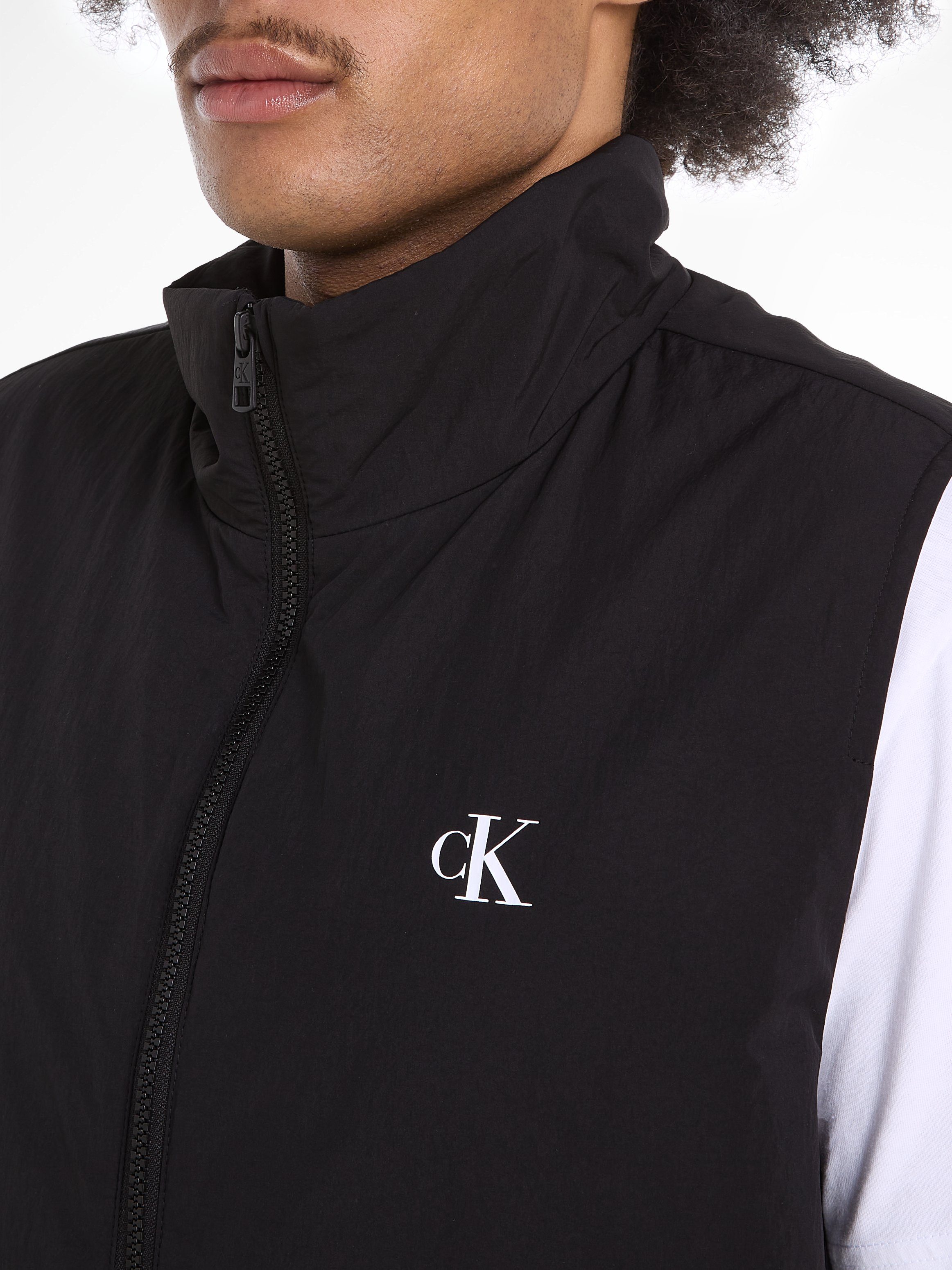 Calvin Klein Functionele bodywarmer LIGHTWEIGHT VEST met -logobadge