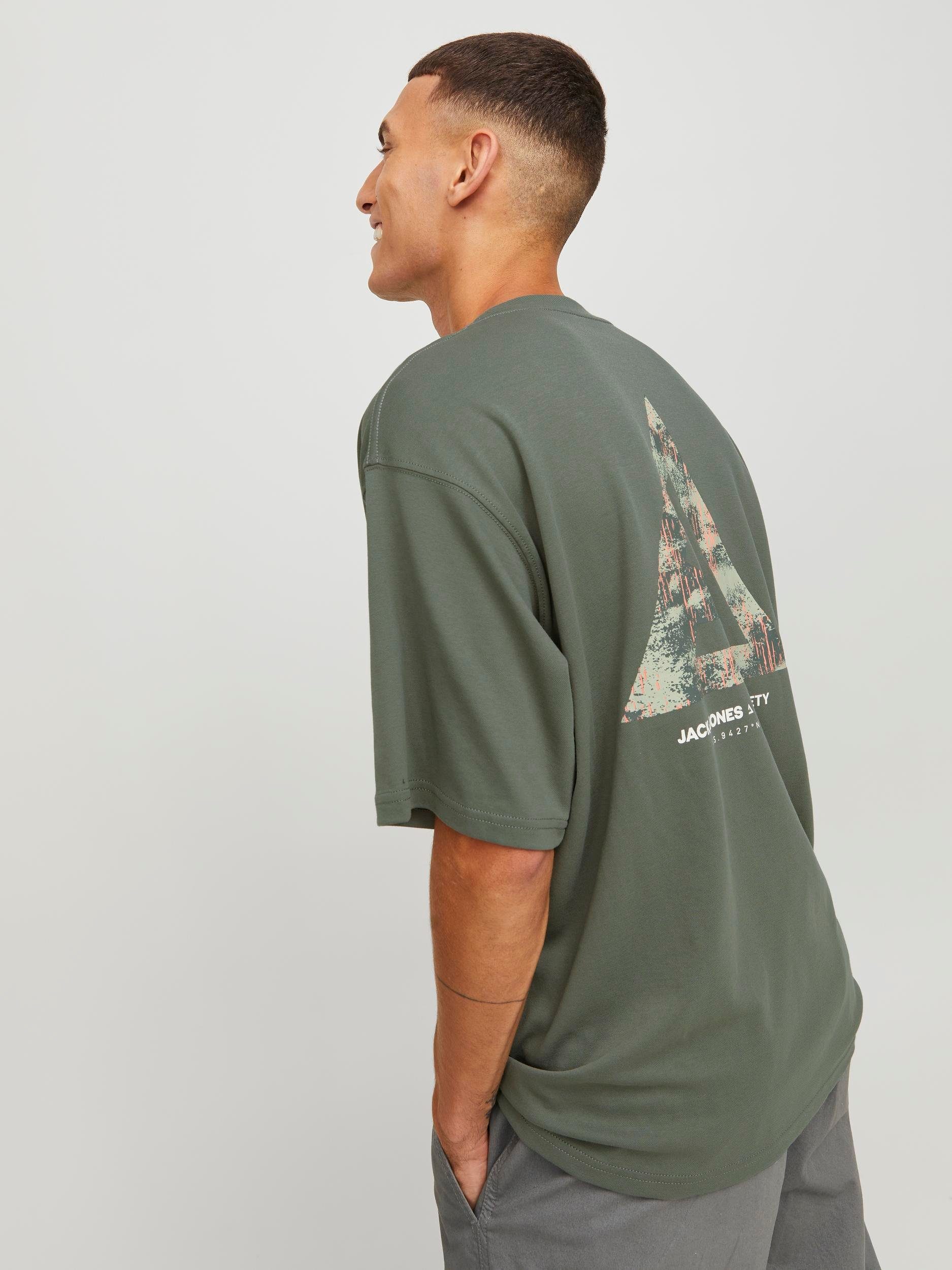Jack & Jones Shirt met ronde hals JCOTRIANGLE TEE SS CREW NECK SN