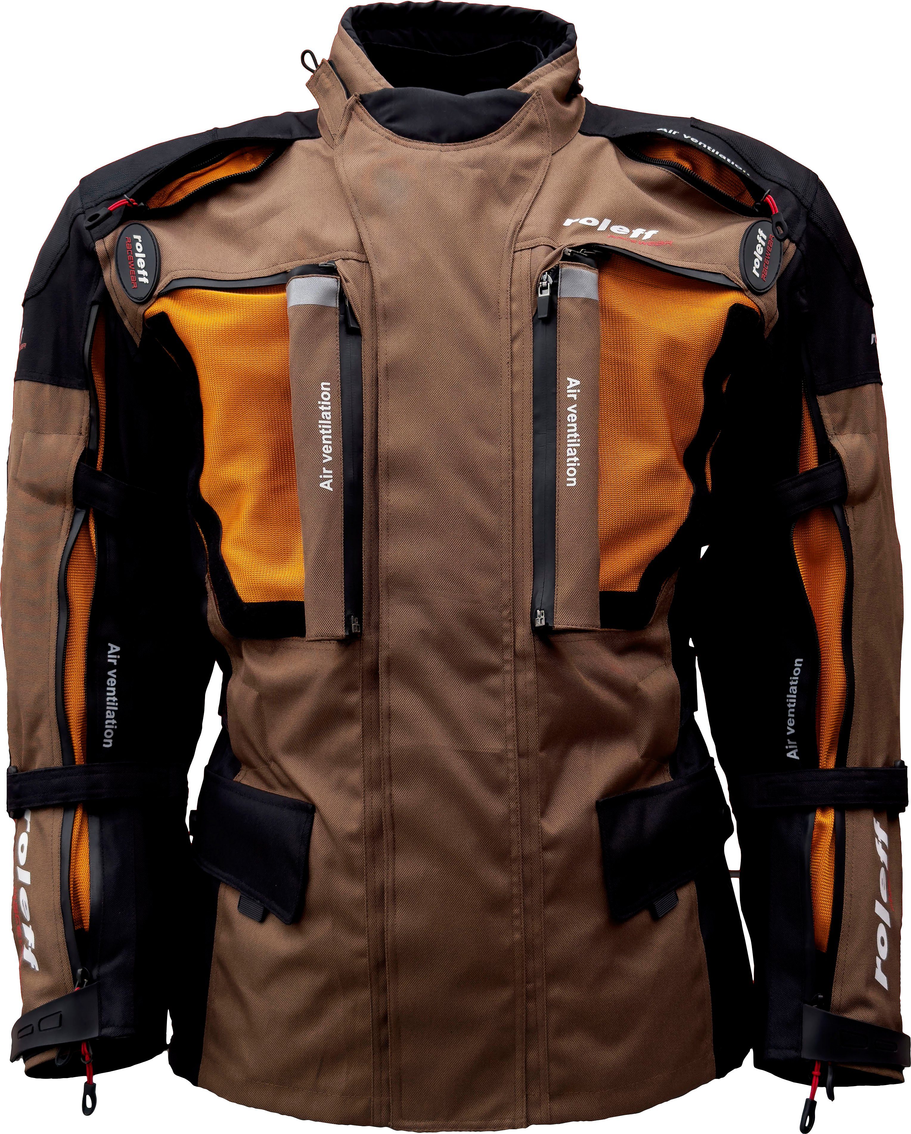 roleff Bikerjack Enduro met beschermers, optimale ventilatie