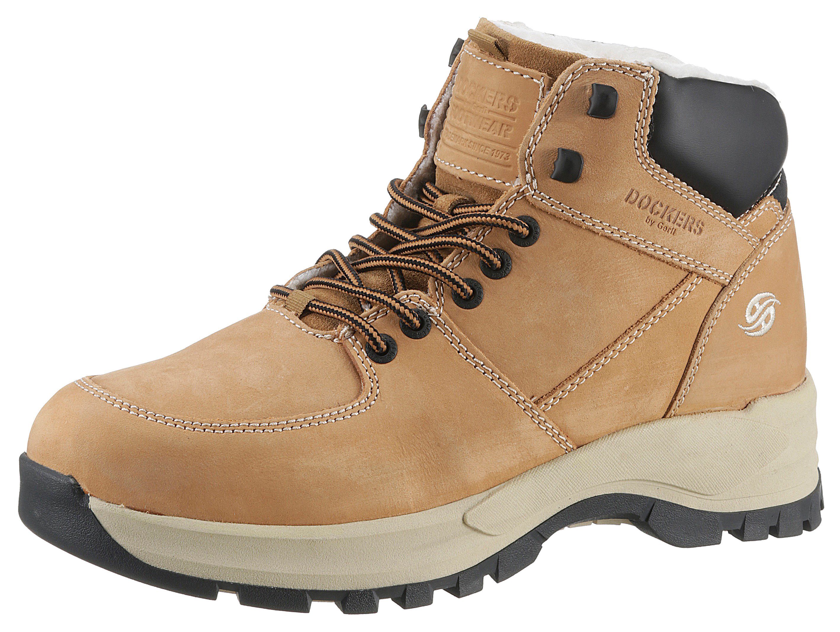 Dockers by Gerli Winterlaarzen High top sneakers, veterschoenen met zacht gepolsterde schacht heren boots & laarzen maat 45 EU bruin