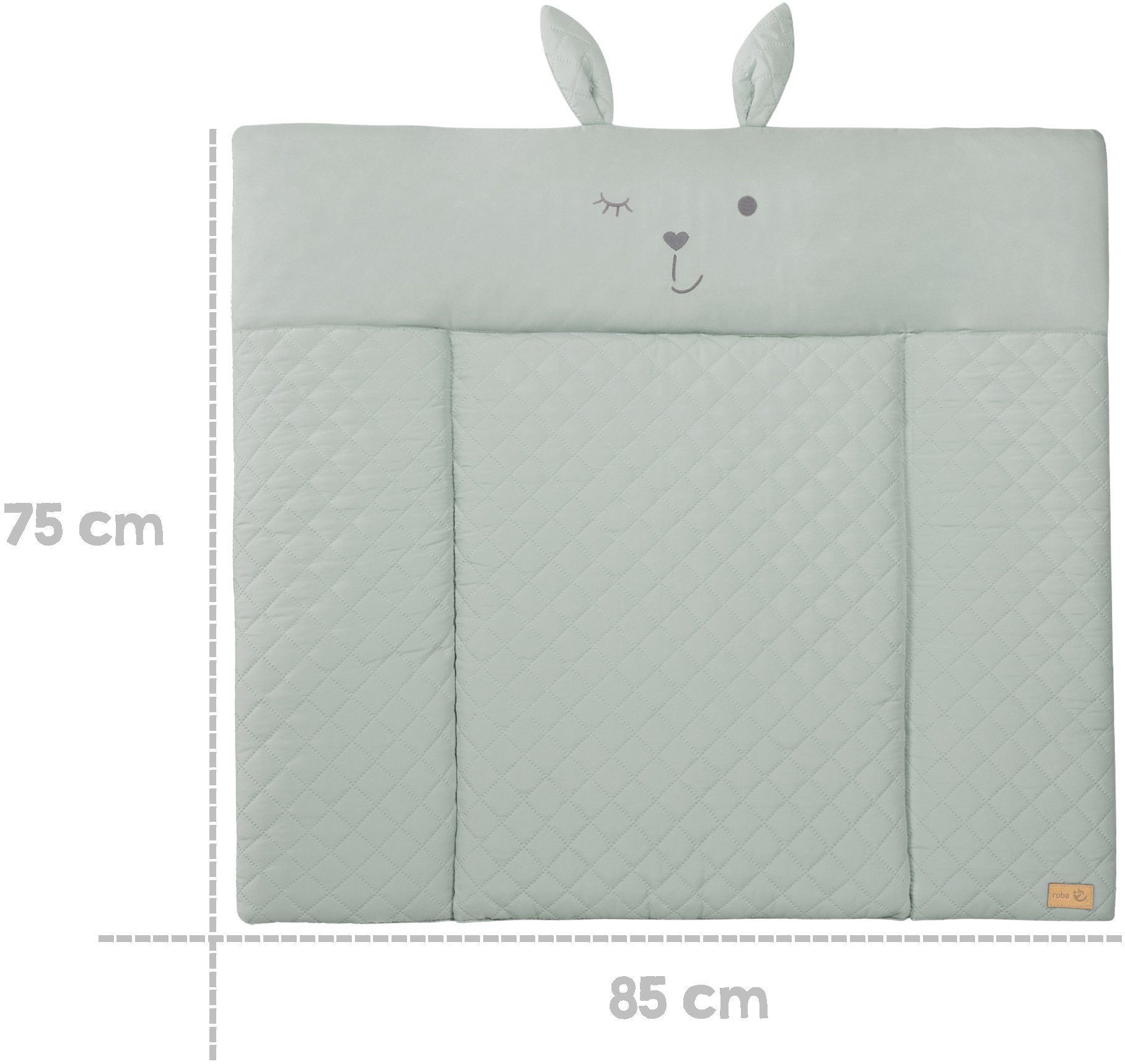 Roba® Aankleedkussen Stijl, soft, frosty green