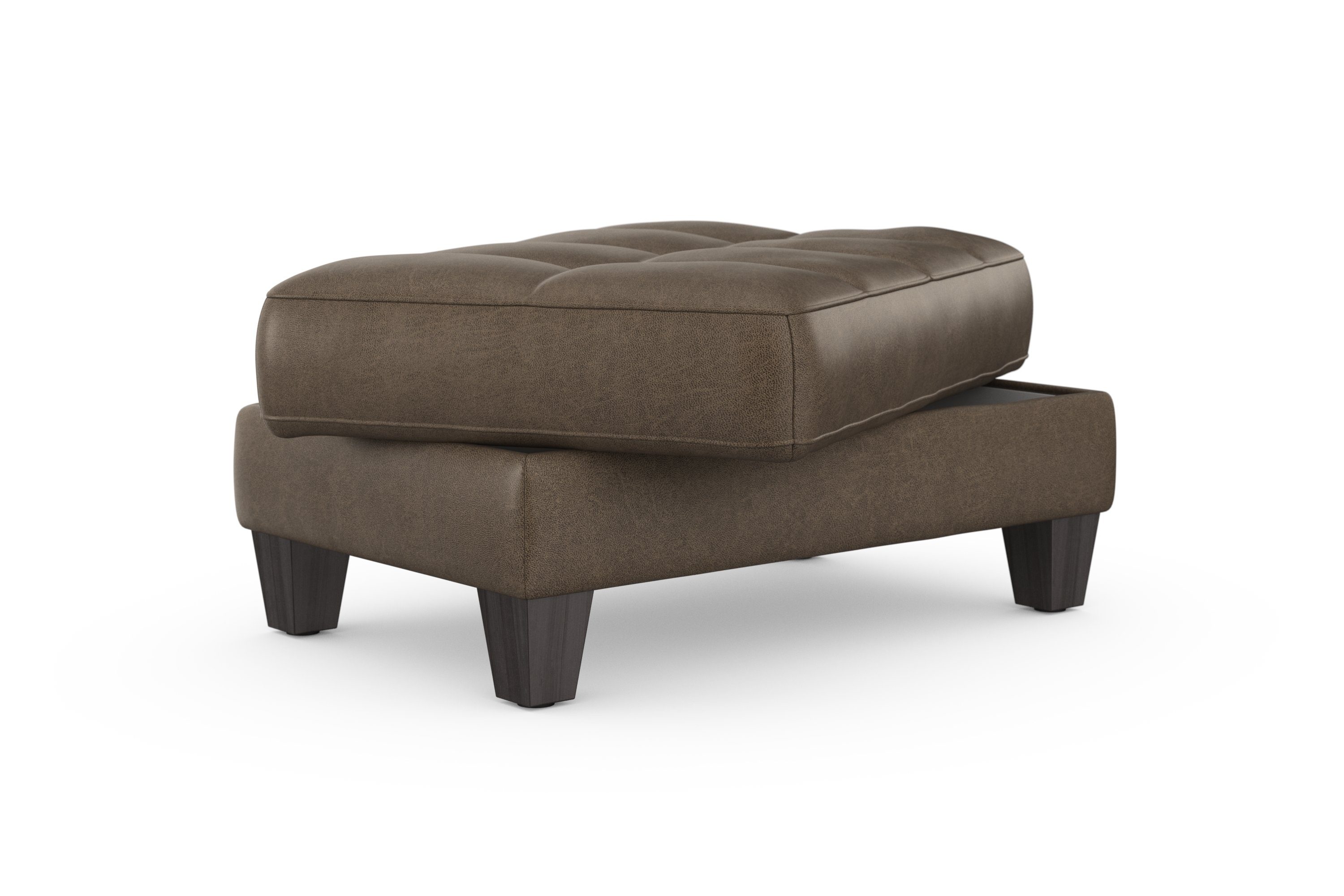 sit&more Hocker met bergruimte Westham naar keuze met/zonder binnenvering