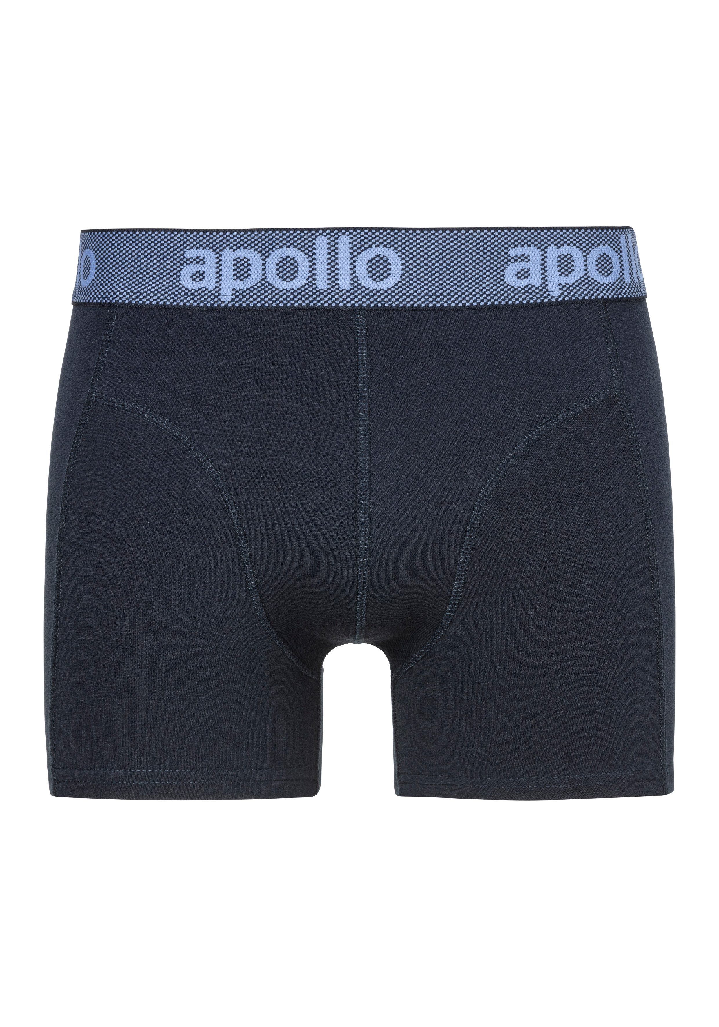 Apollo Boxershort MEN BOXERSHORTS met hoog katoenpercentage, elastisch en goed aan het lichaam aanpassend (3 stuks)