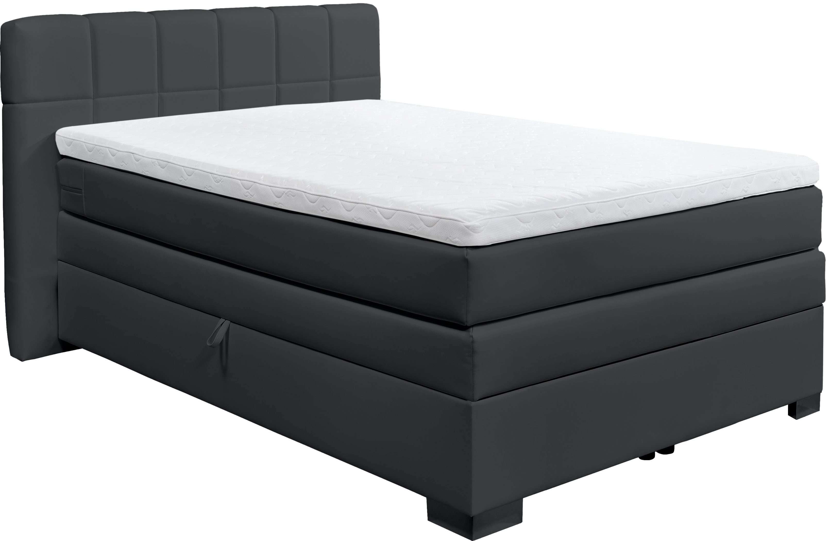 INOSIGN Boxspring Airdrie inclusief bedkist en topper