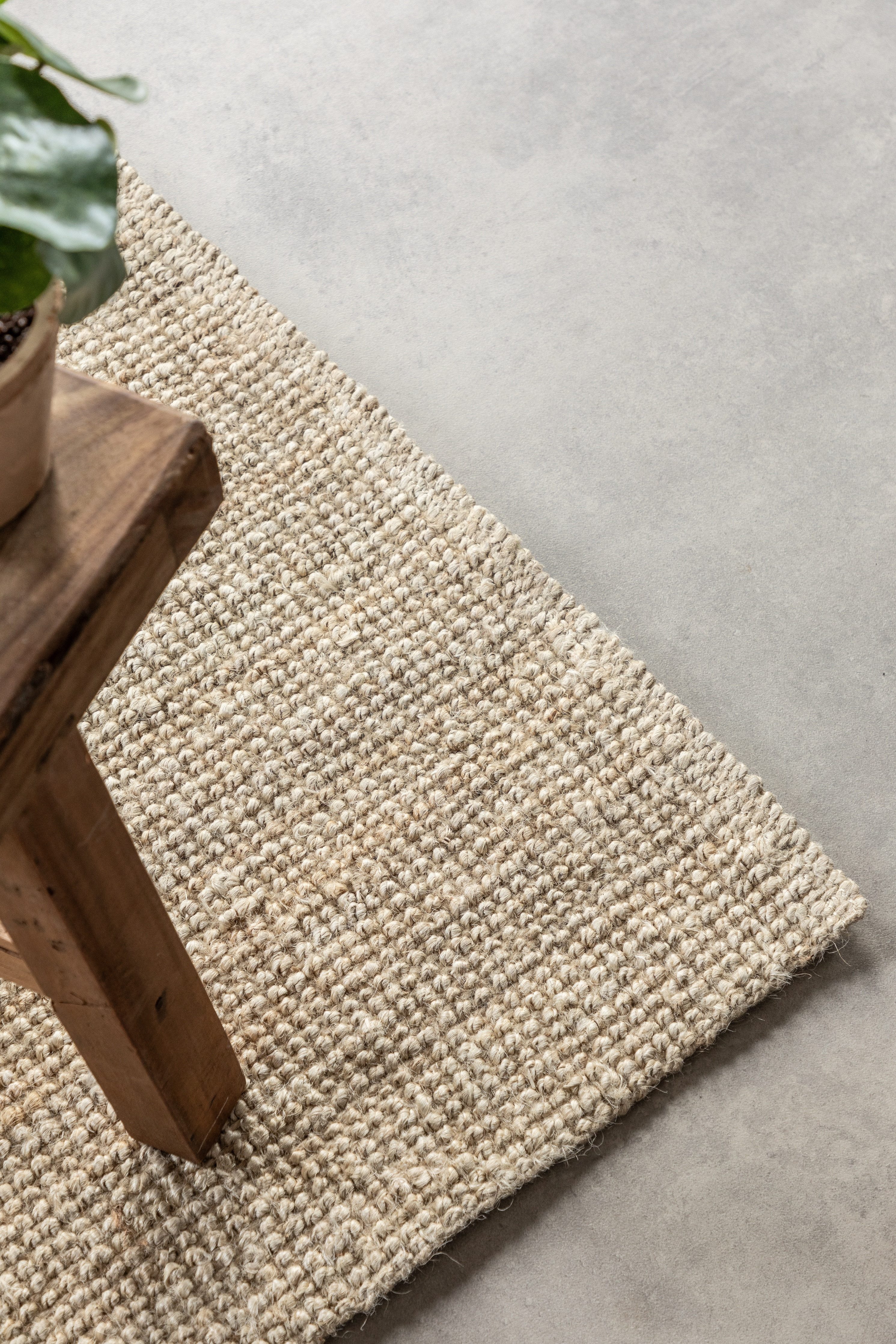 HANSE Home Vloerkleed Jaipur jute tapijt, als loper en rond 100% natuurlijke vezel, woonkamer, eetkamer, slaapkamer, grs