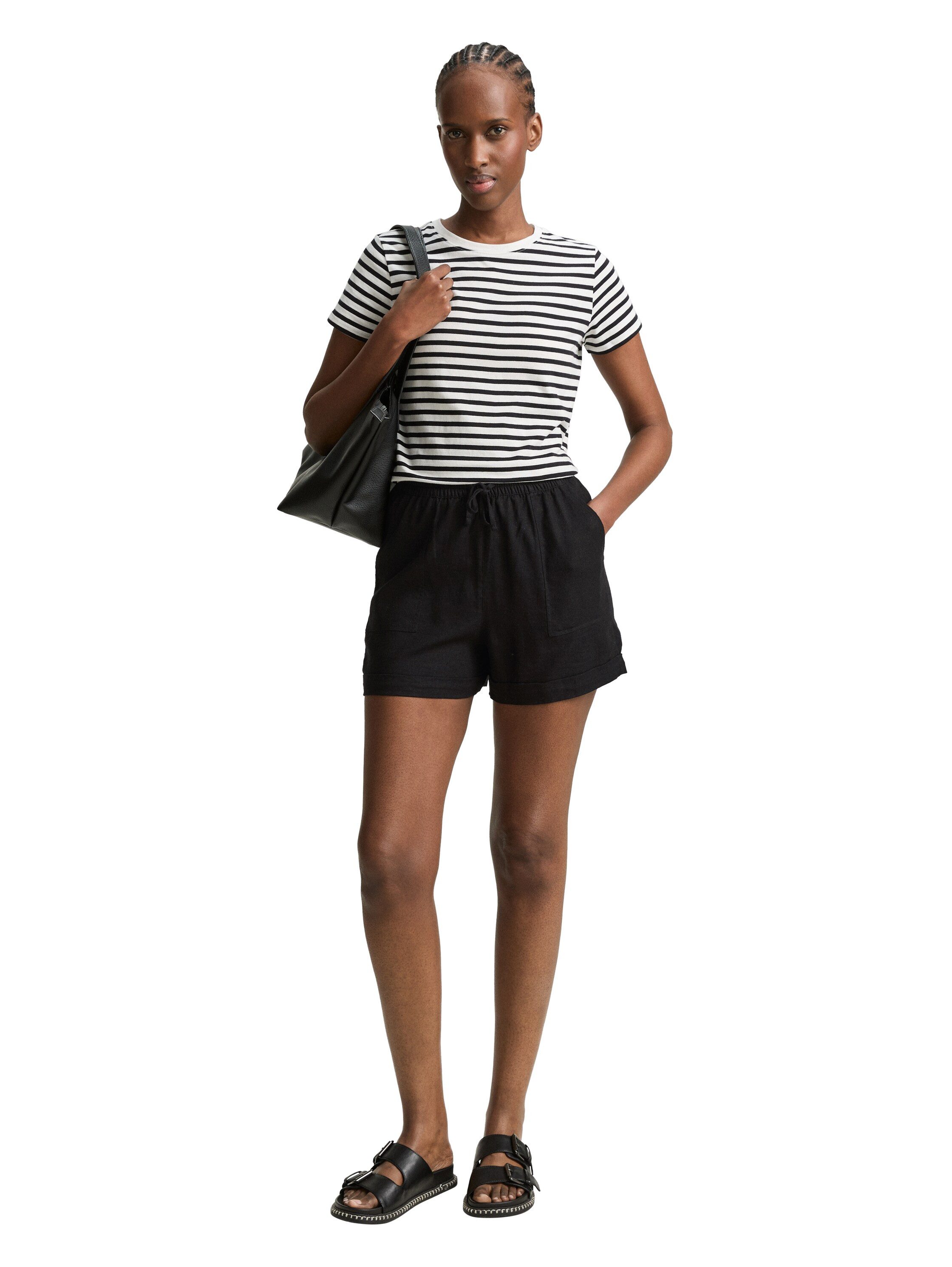 Tom Tailor Denim Short met zakken