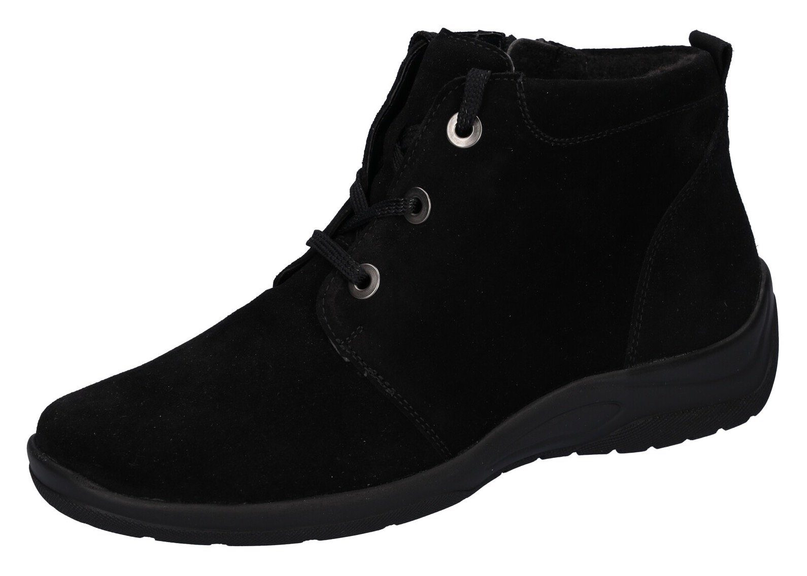 Waldläufer Winterlaarzen HESNA ankle boot, lace-up boots in comfort width h = very wide