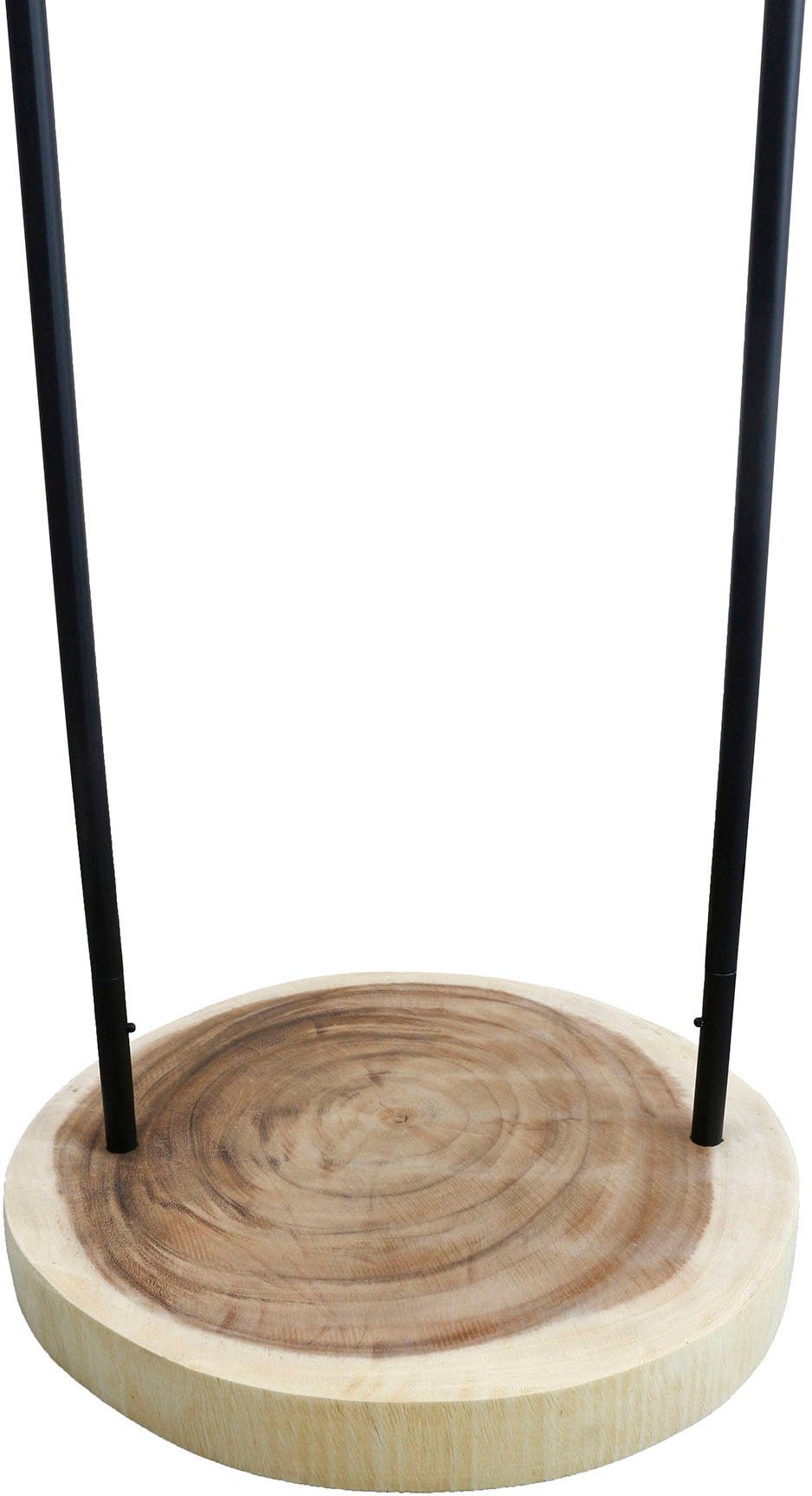 SalesFever Staande lamp Aaliyah handgemaakt, met frame voor planten (1 stuk)