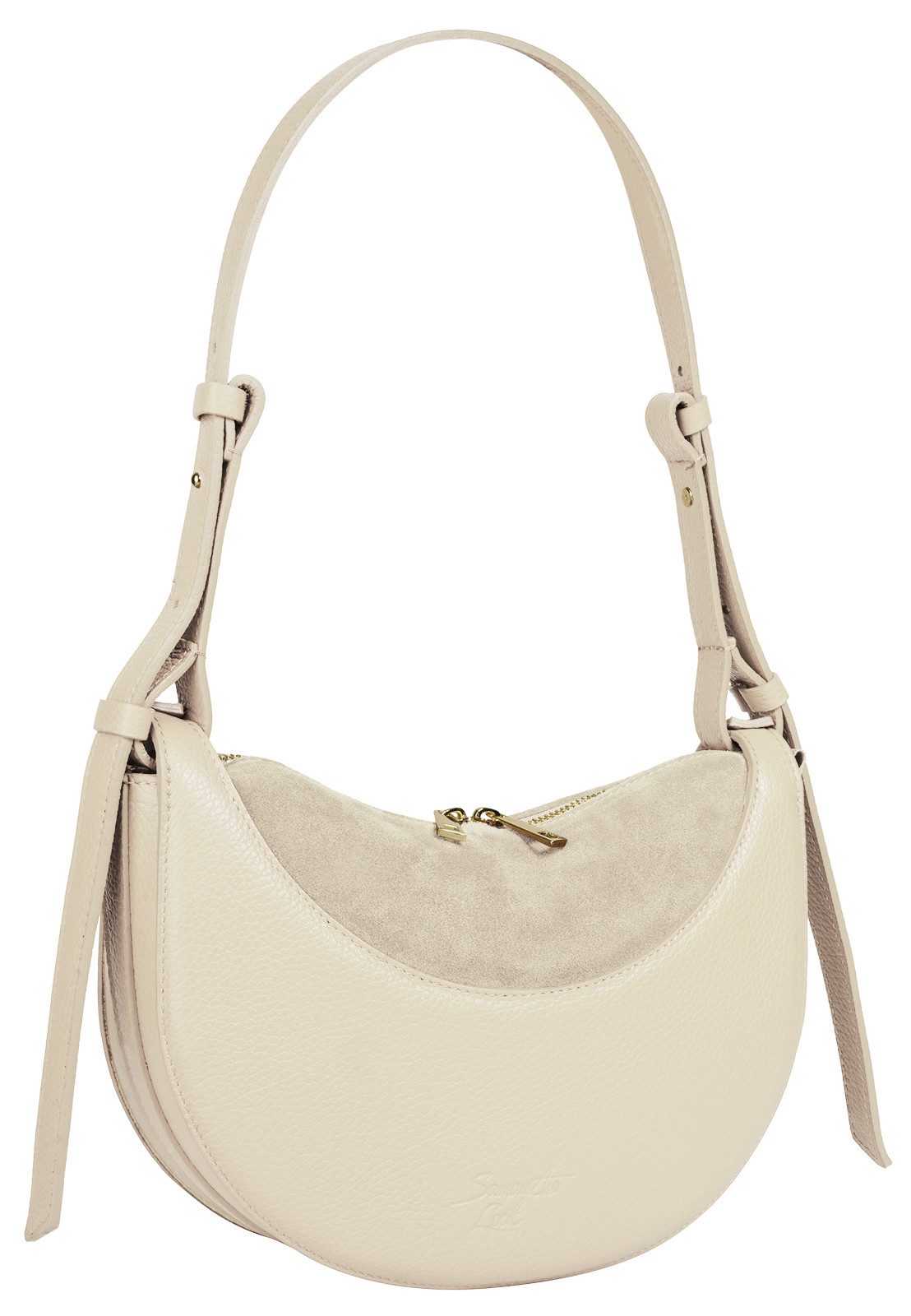 Samantha Look Schoudertas echt leer, made in italy