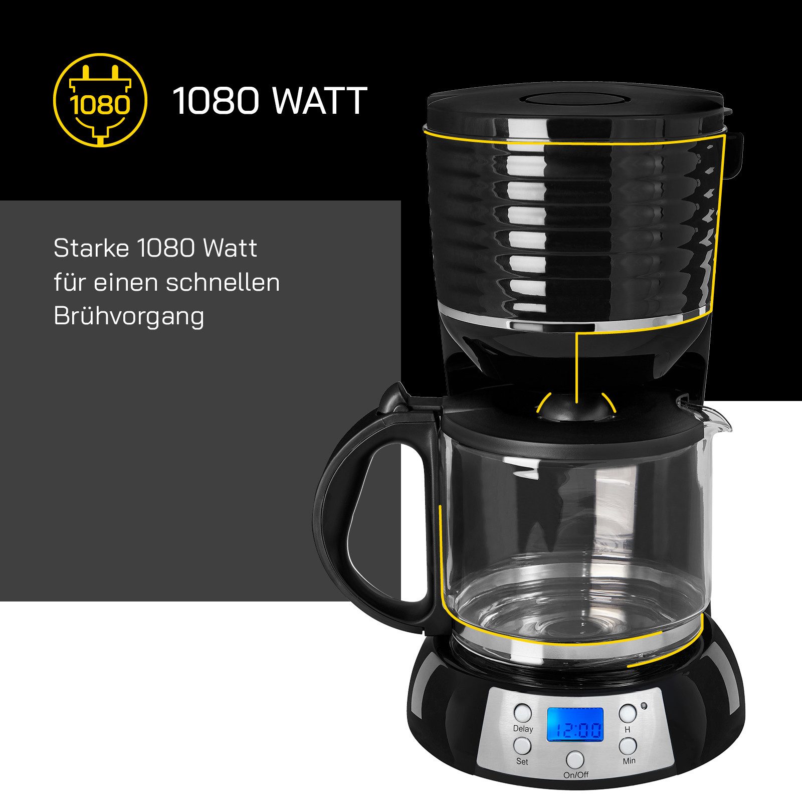Gutfels Filterkoffieapparaat COFFEE 3300 C