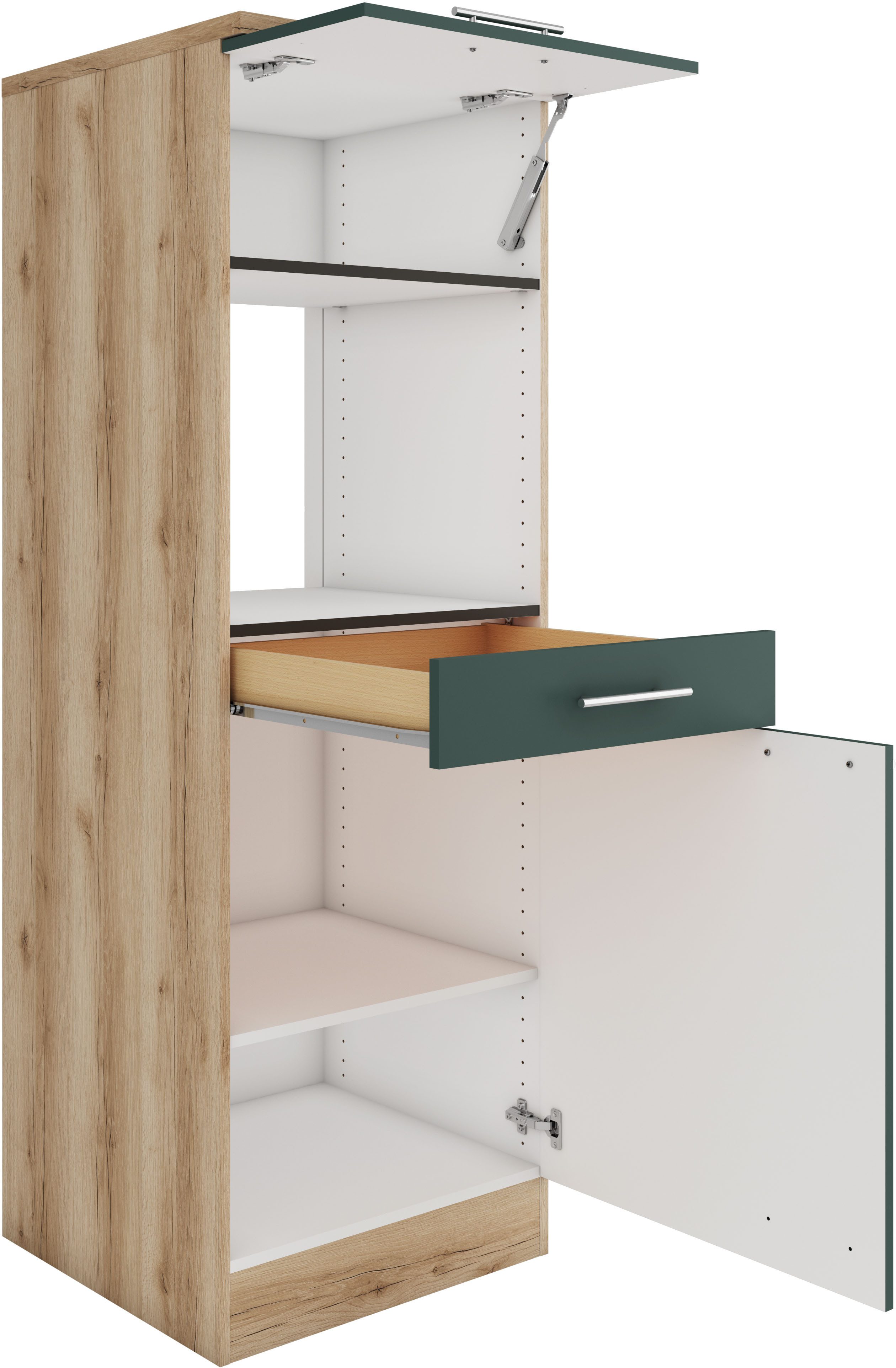 OPTIFIT Magnetronombouwkast Bella Breedte 60 cm, niche-afmetingen B/D/H 56,7/55,5/44,8 cm