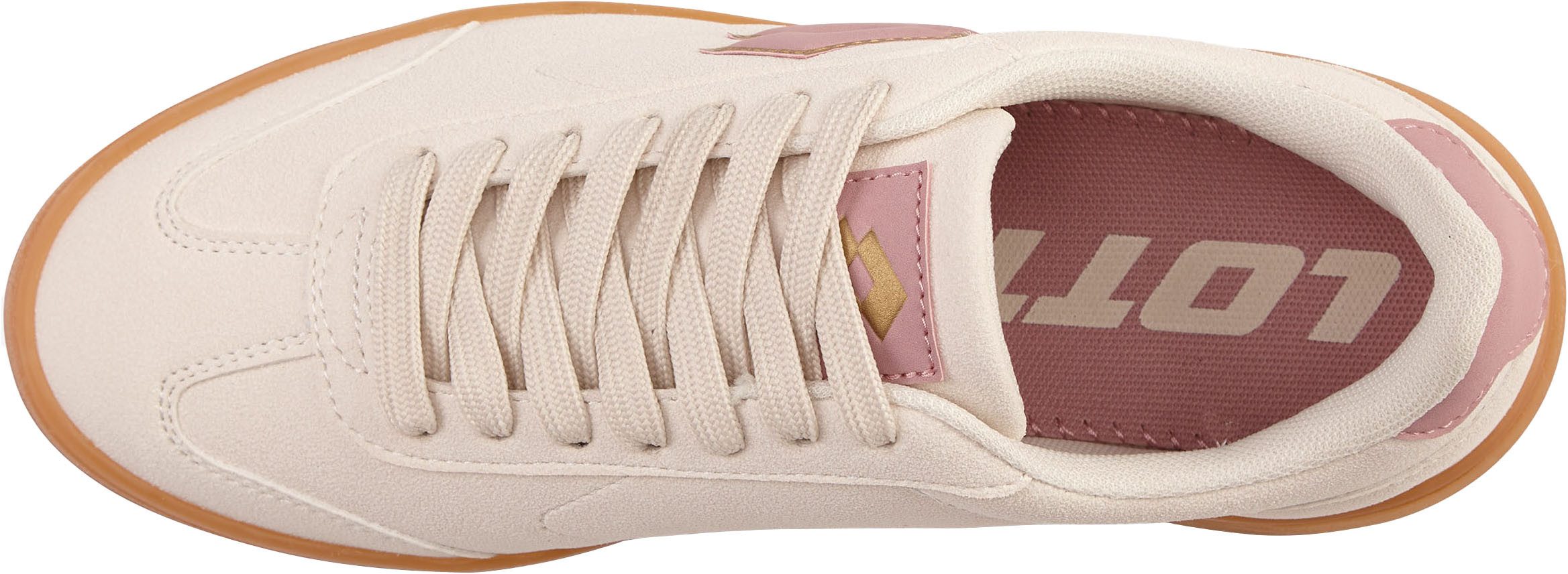 lotto Plateausneakers - met gepolsterde schachtkant