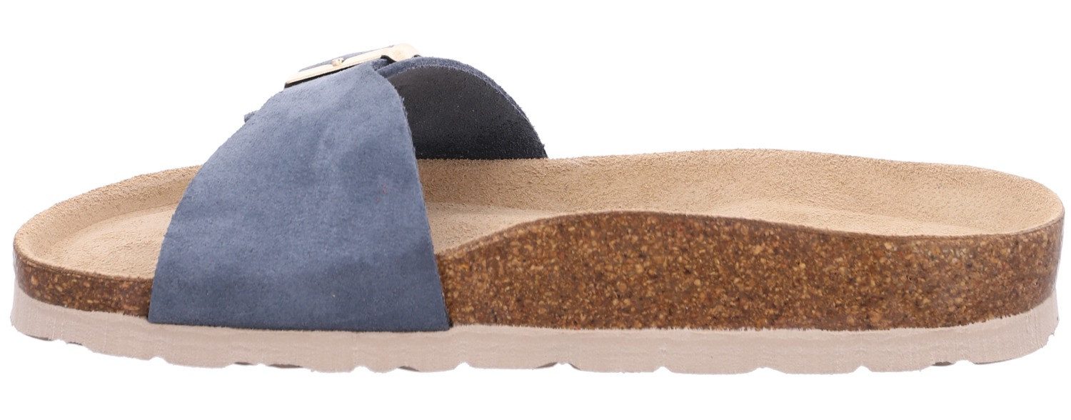 Rohde Slippers , sleehak, zomerschoenen, slippers met voorgevormd soft voetbed